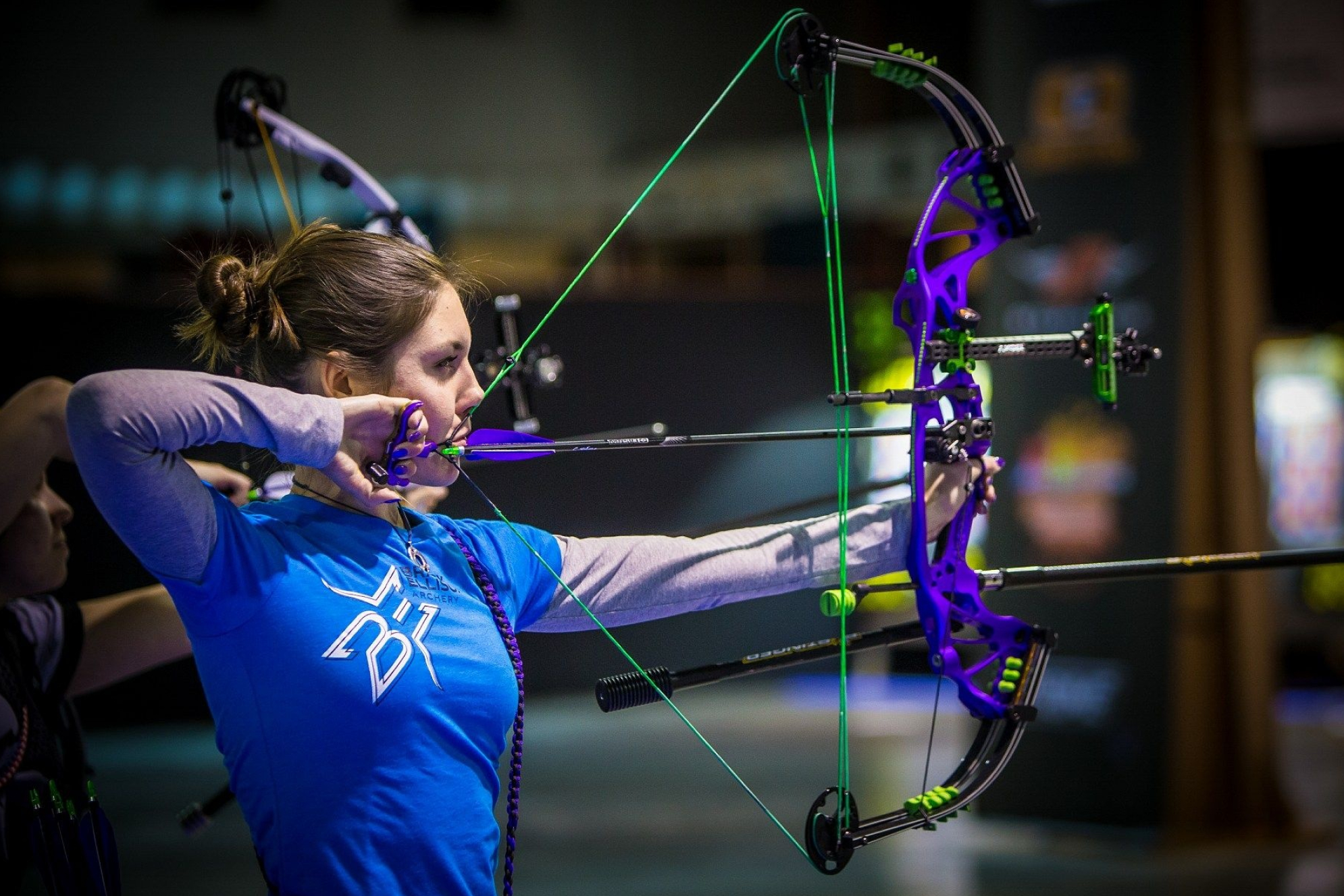 Archery: Compound bow, Target archery, World Archery Federation Competition. 1990x1330 HD Wallpaper.