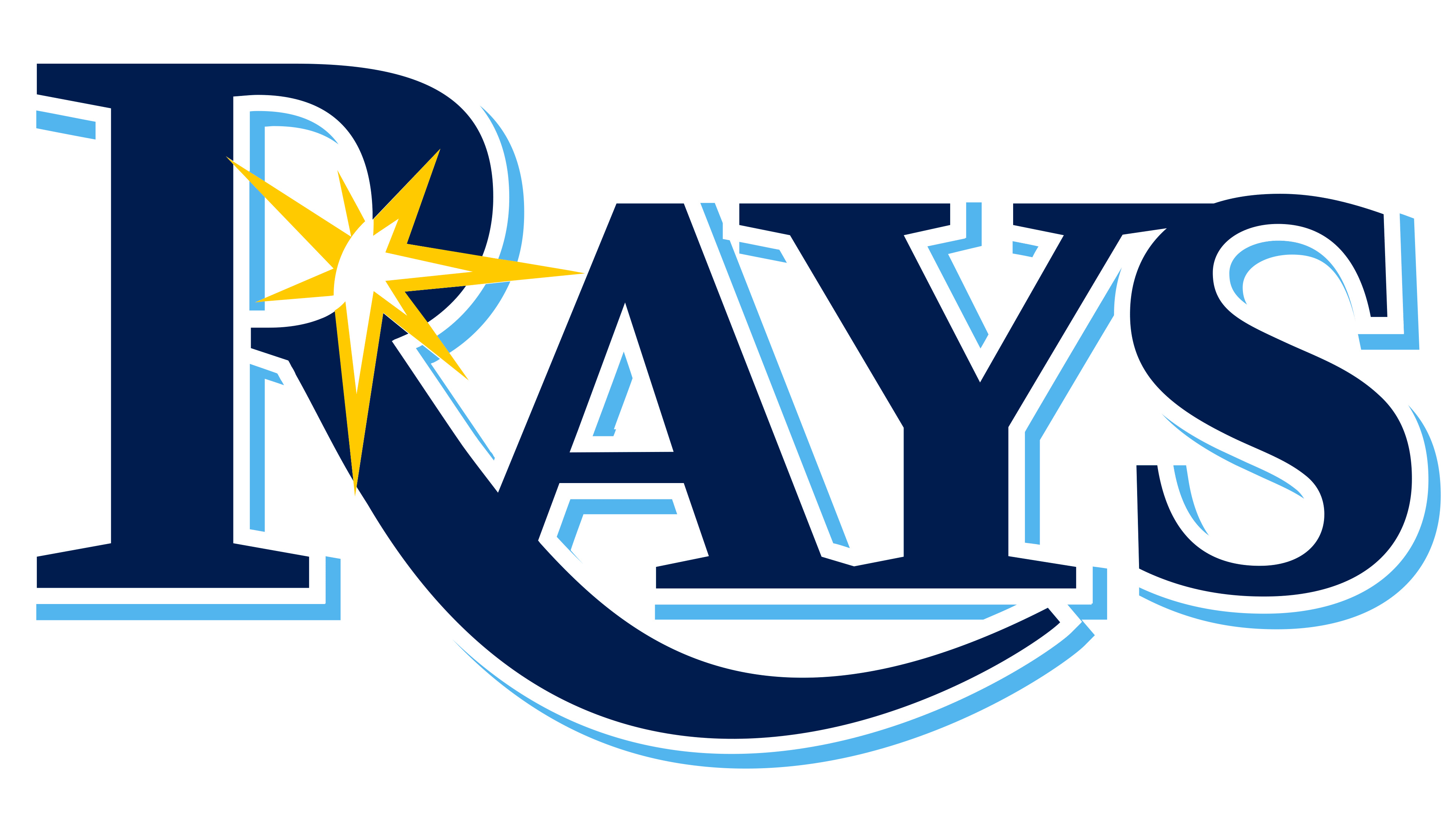Tampa Bay Rays, Sports logo, Team history, Emblem meaning, 3840x2160 4K Desktop