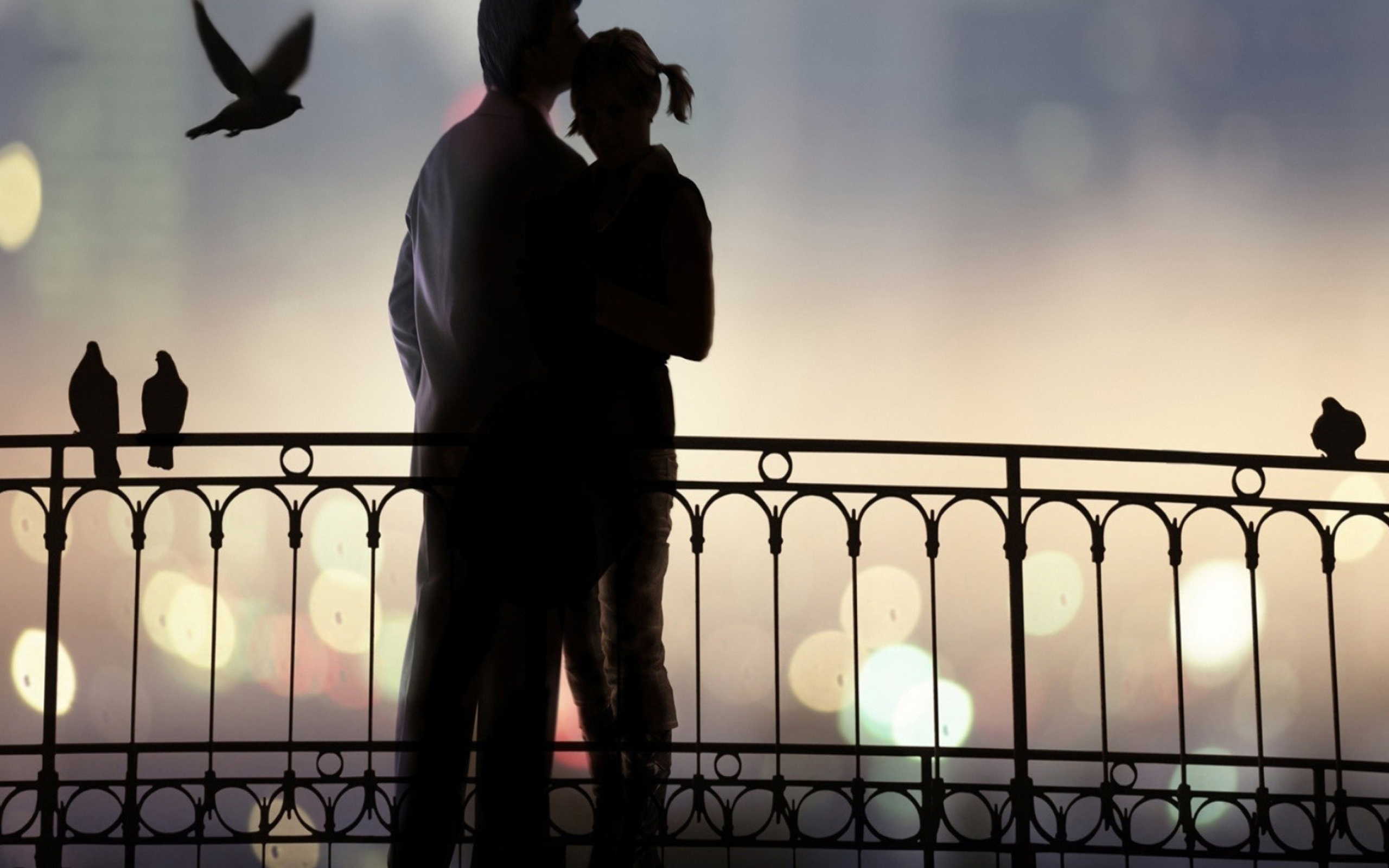 Romantic love couple, Boy and girl hug, Desktop wallpapers, Images, 2560x1600 HD Desktop