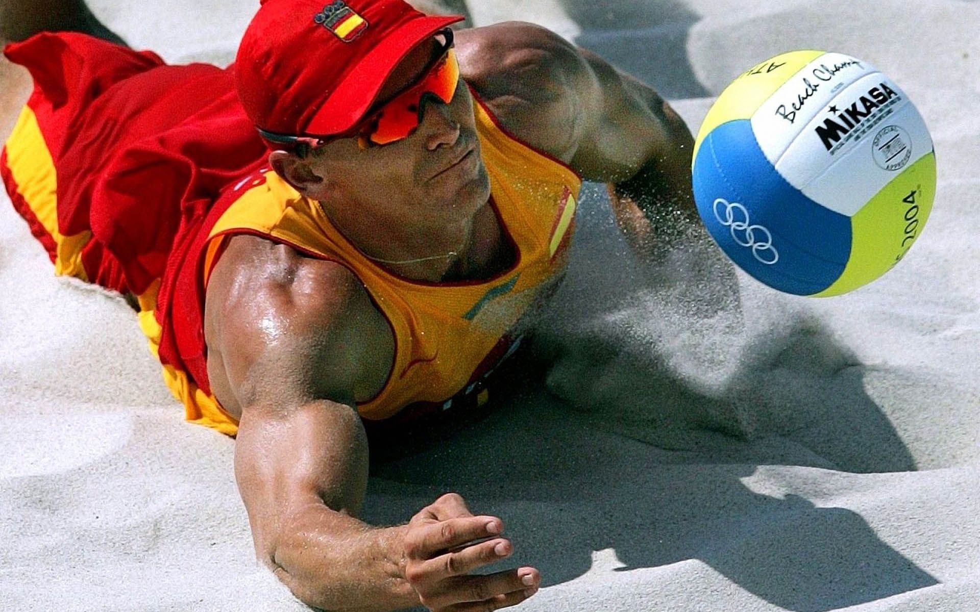Beach Volleyball, Recovery training, Sports photography, Team bonding, 1920x1200 HD Desktop