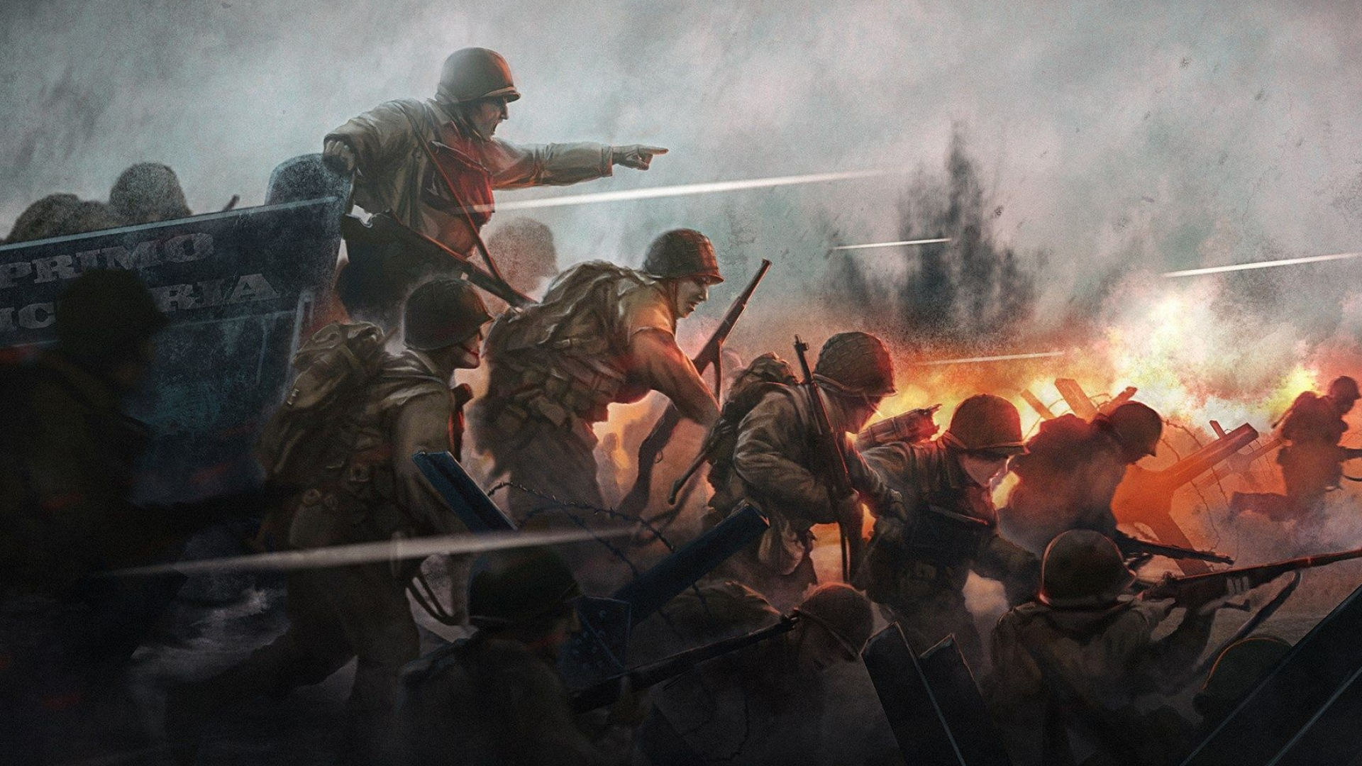 Hearts of Iron, War strategy, Man the Guns expansion, Epic wallpapers, 1920x1080 Full HD Desktop
