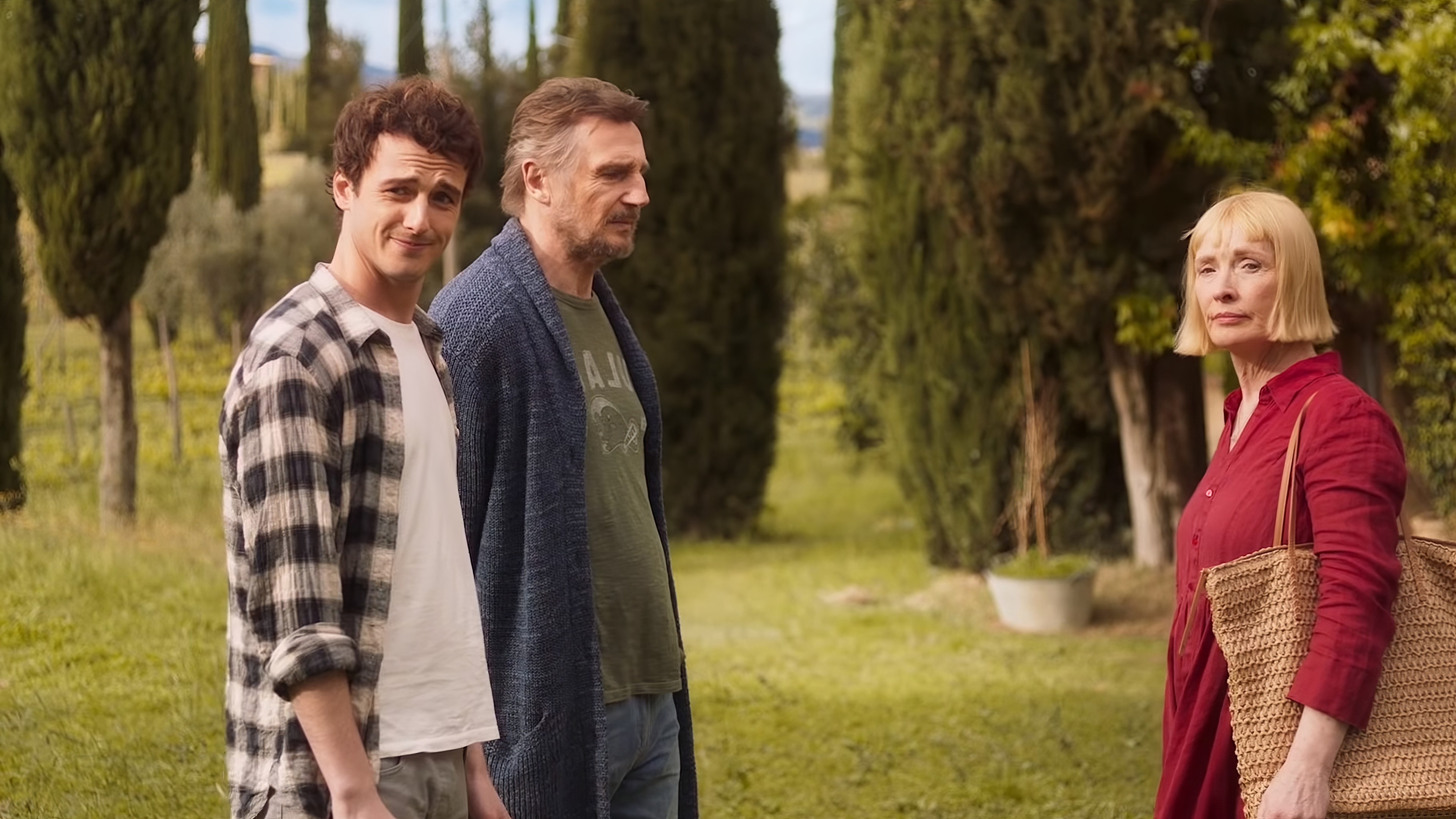 Liam Neeson, Made in Italy movie, Cast members, 3840x2160 4K Desktop