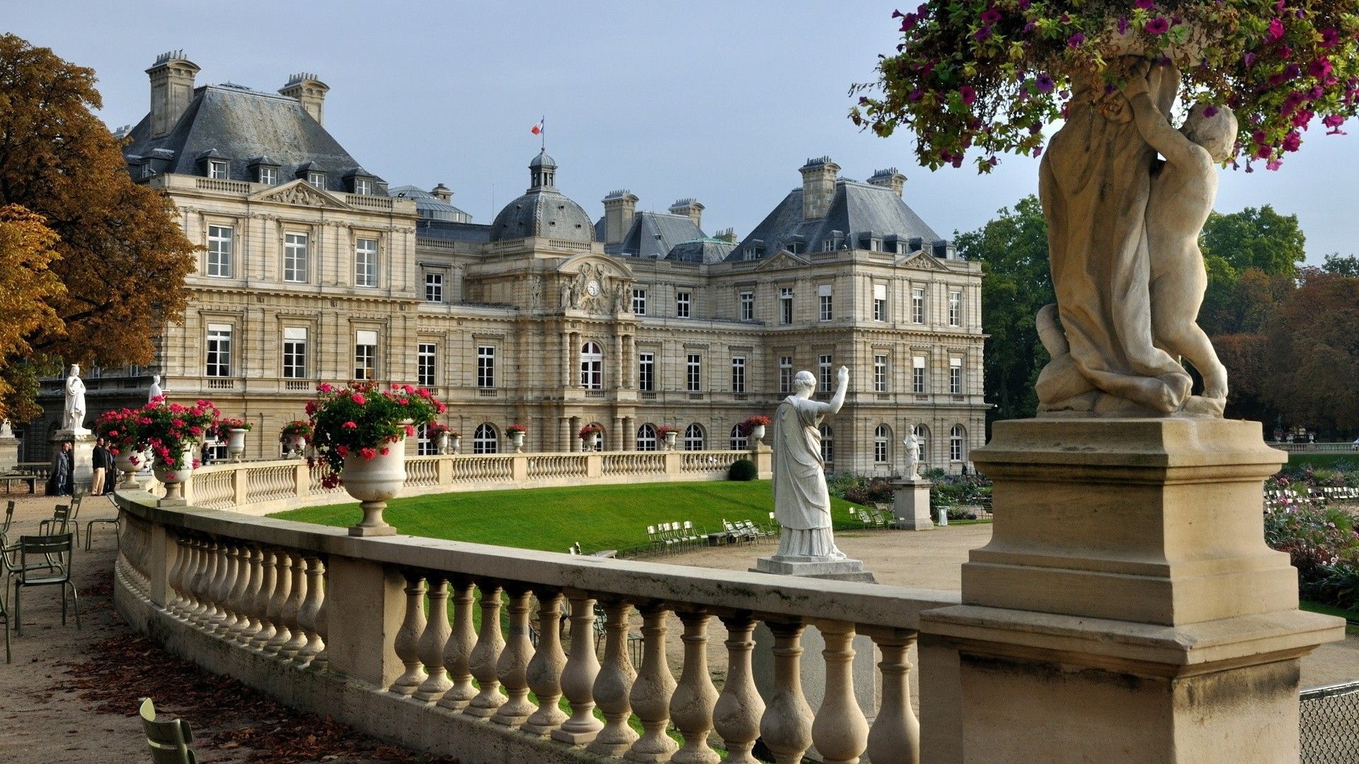 Luxembourg Palace, Majestic Architecture, Regal Residence, Historic Beauty, 1920x1080 Full HD Desktop