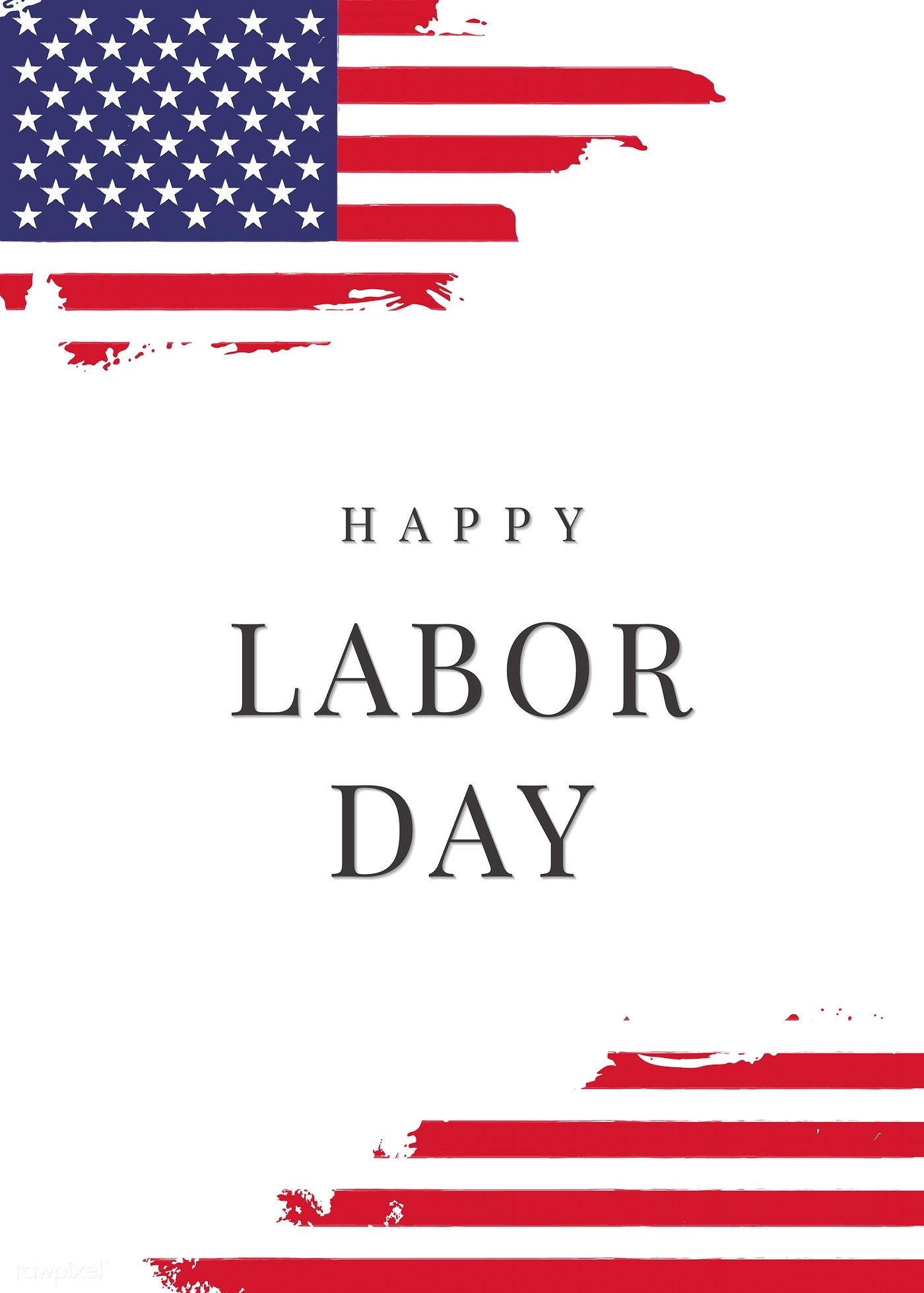 Labor Day Holiday, Happy labor day, American flag background, Vector, 1400x1960 HD Handy