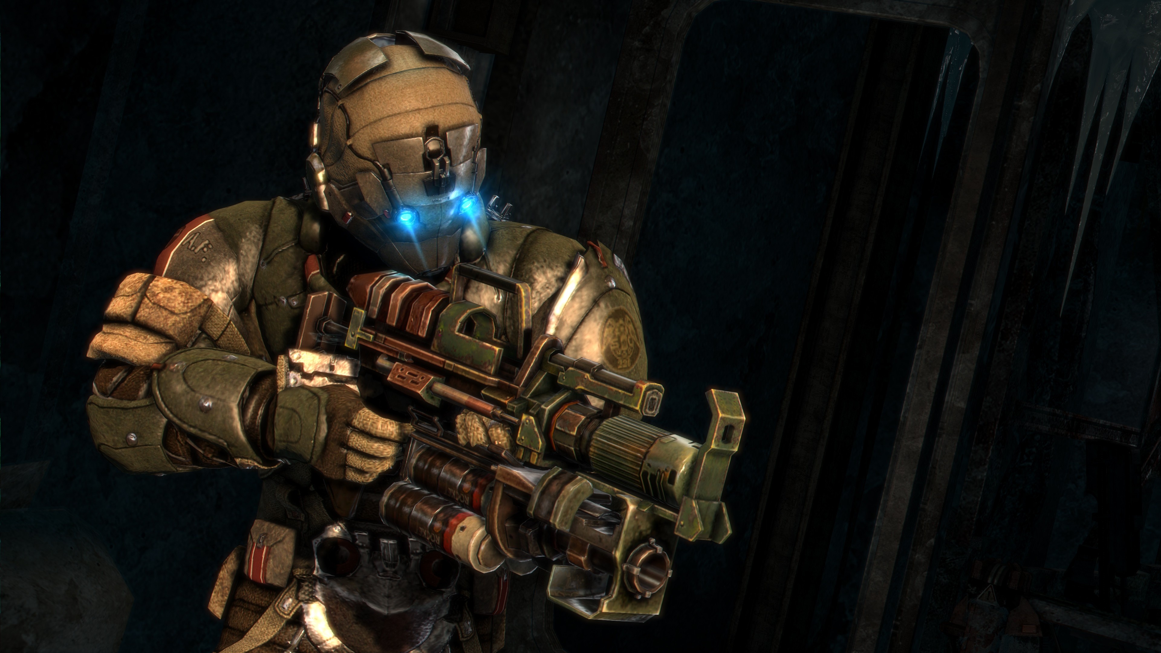 Dead Space: A science fiction media franchise developed by Visceral Games. 3840x2160 4K Background.