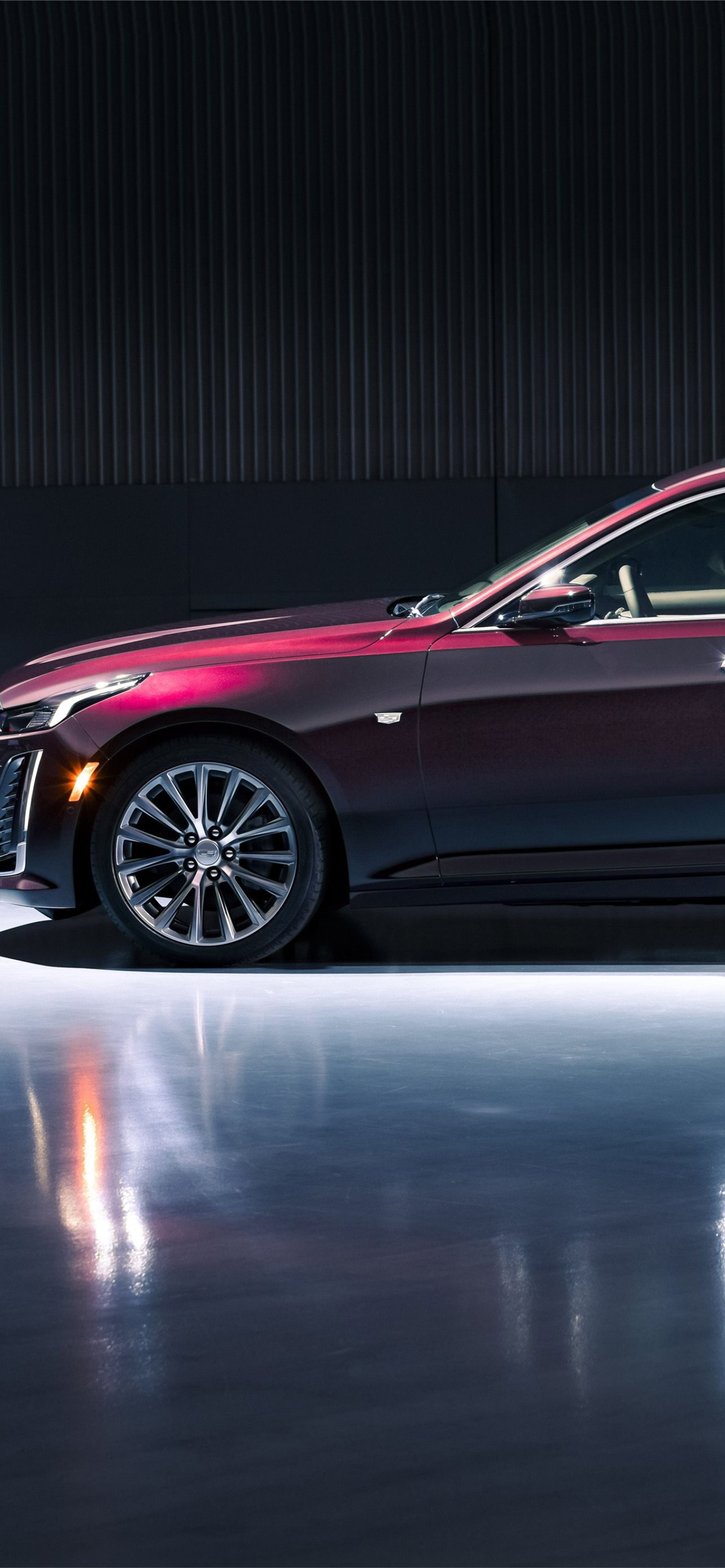 Cadillac CT5, Luxurious sedan, High-resolution images, Impressive features, 1290x2780 HD Phone