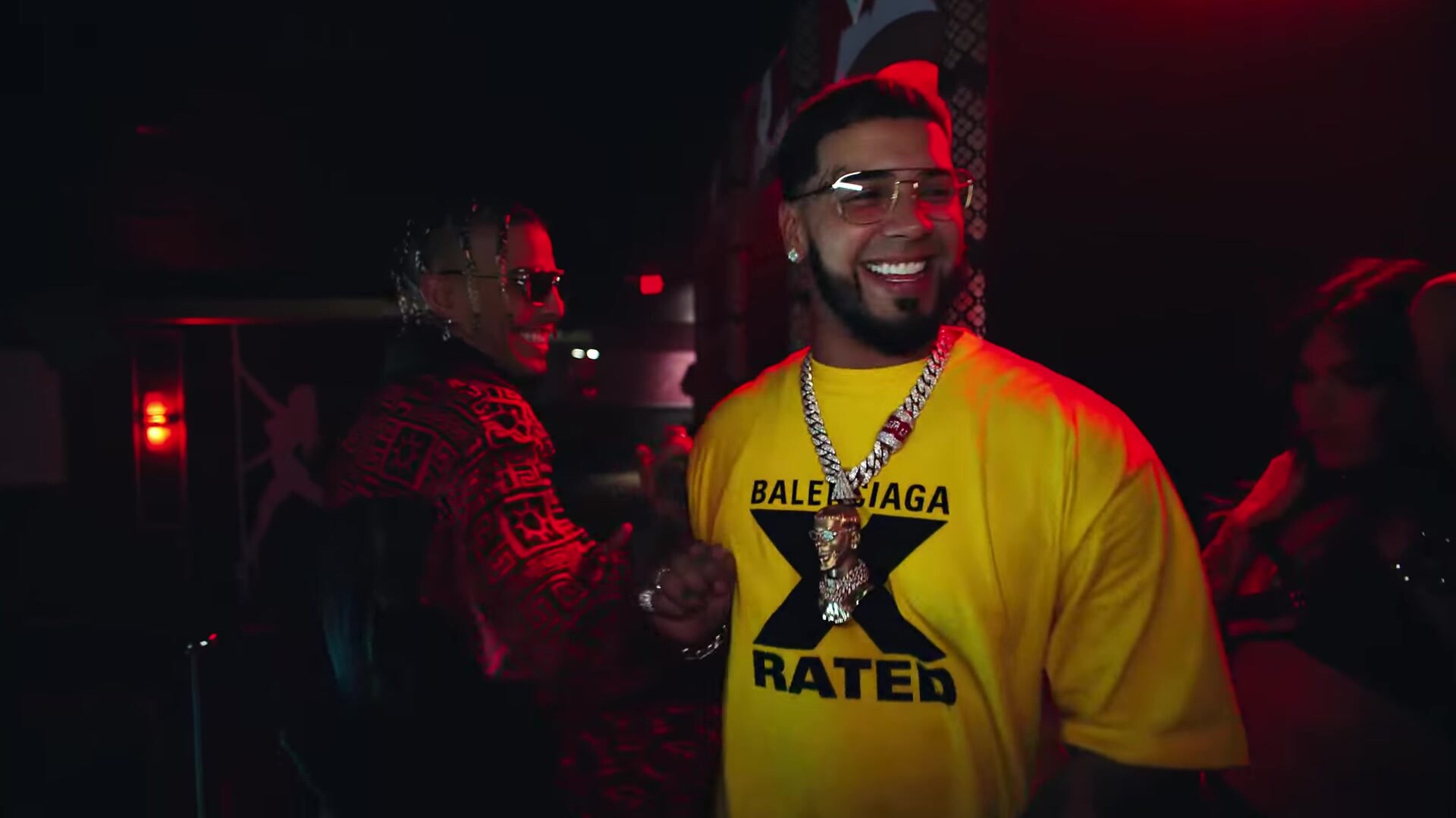 Anuel AA: Las Leyendas Nunca Mueren, Hit number one on the Top Latin Albums chart. 1920x1080 Full HD Background.