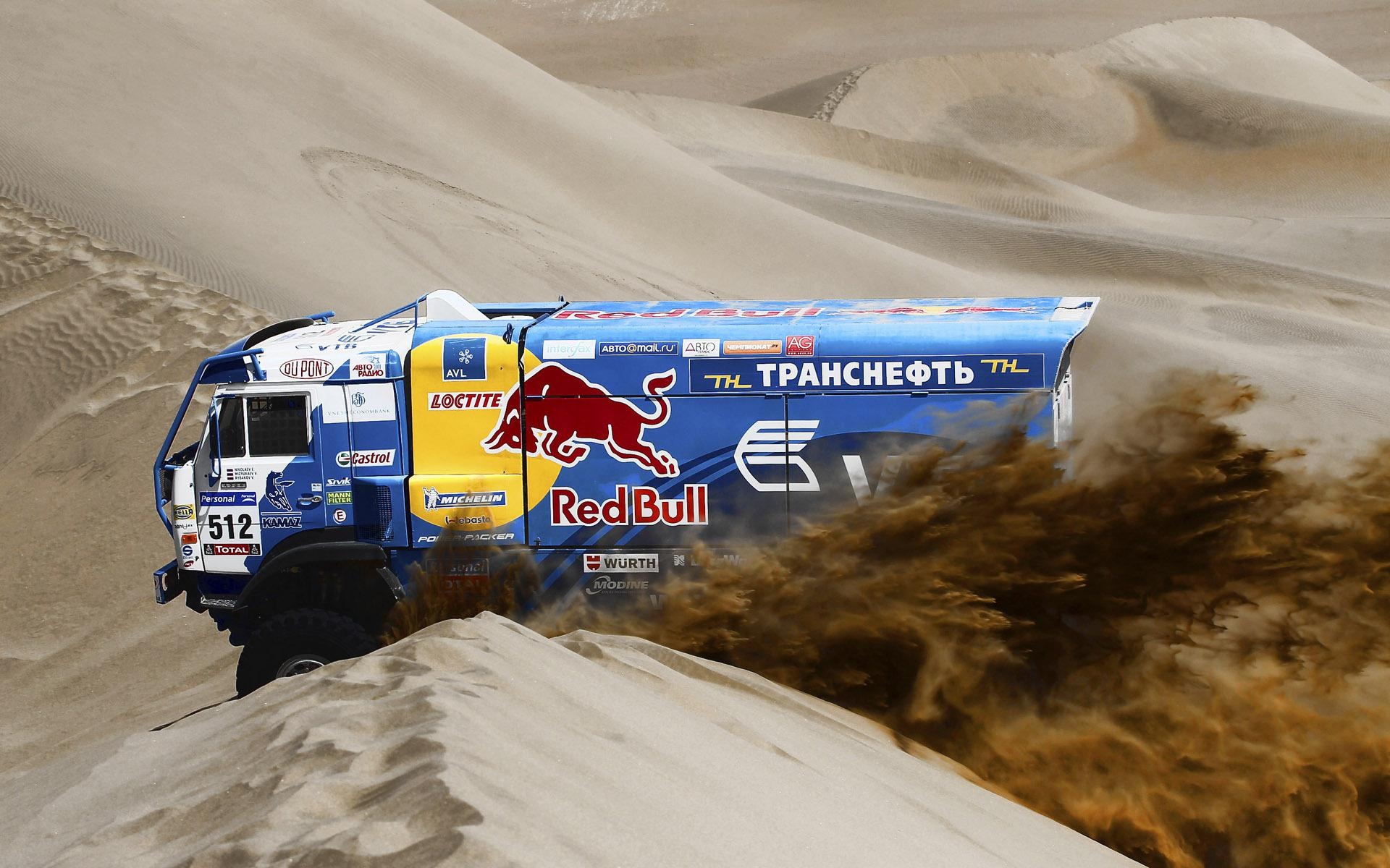Kamaz at the Dakar Rally, Off-road domination, Fearless drivers, Unstoppable machines, 1920x1200 HD Desktop