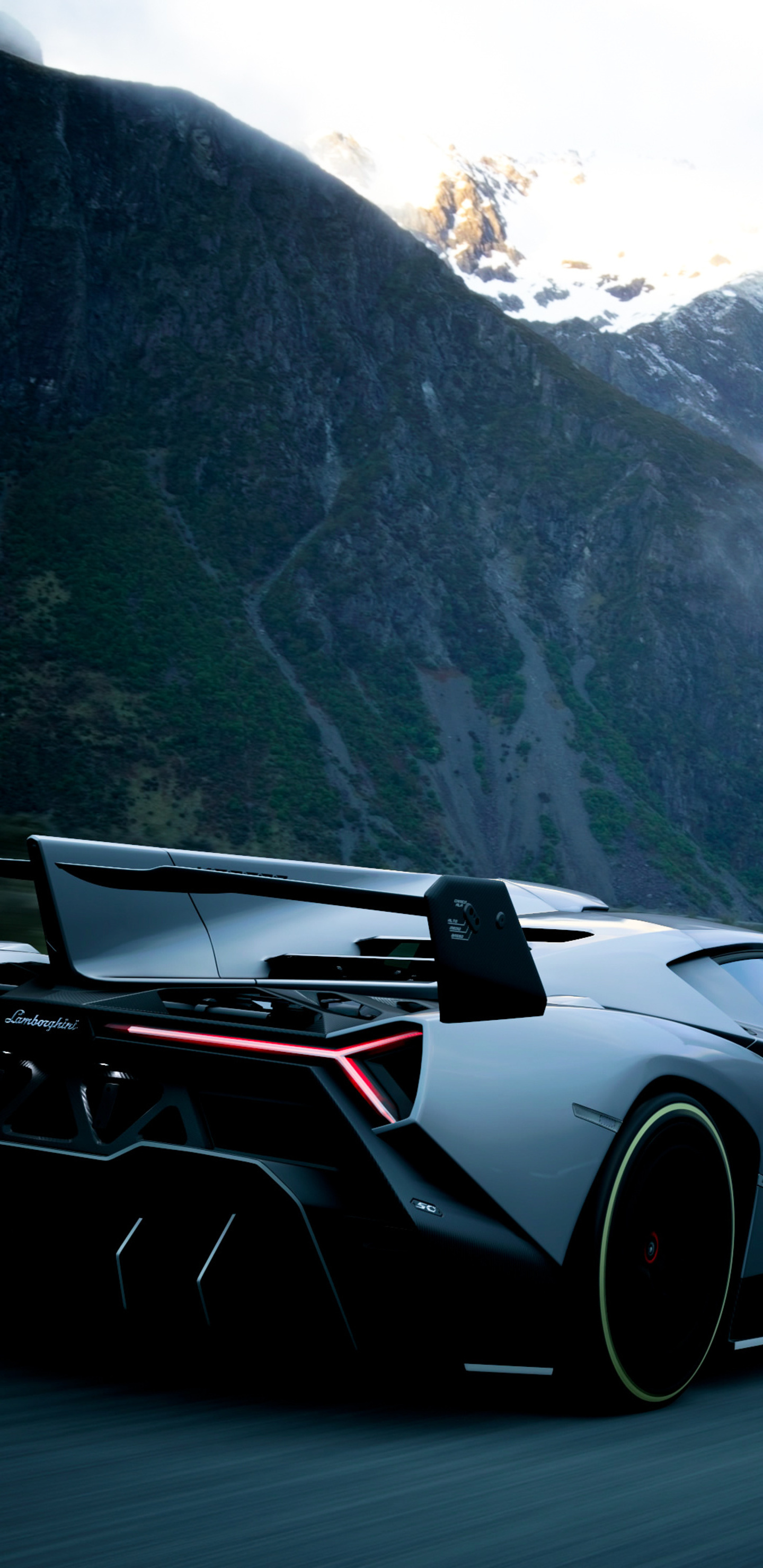 Lamborghini Veneno, Gran Turismo Sport, Samsung Galaxy Note 9, HD wallpapers, 1440x2960 HD Phone