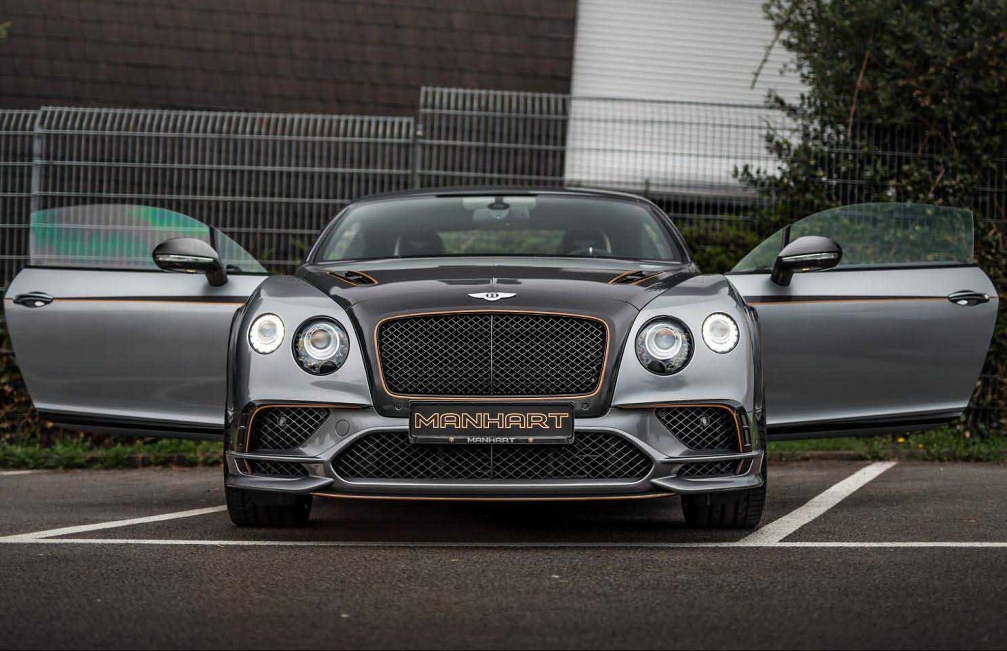 Bentley Continental GT, High-performance cars, Supersports model, Manhart performance, 2050x1330 HD Desktop