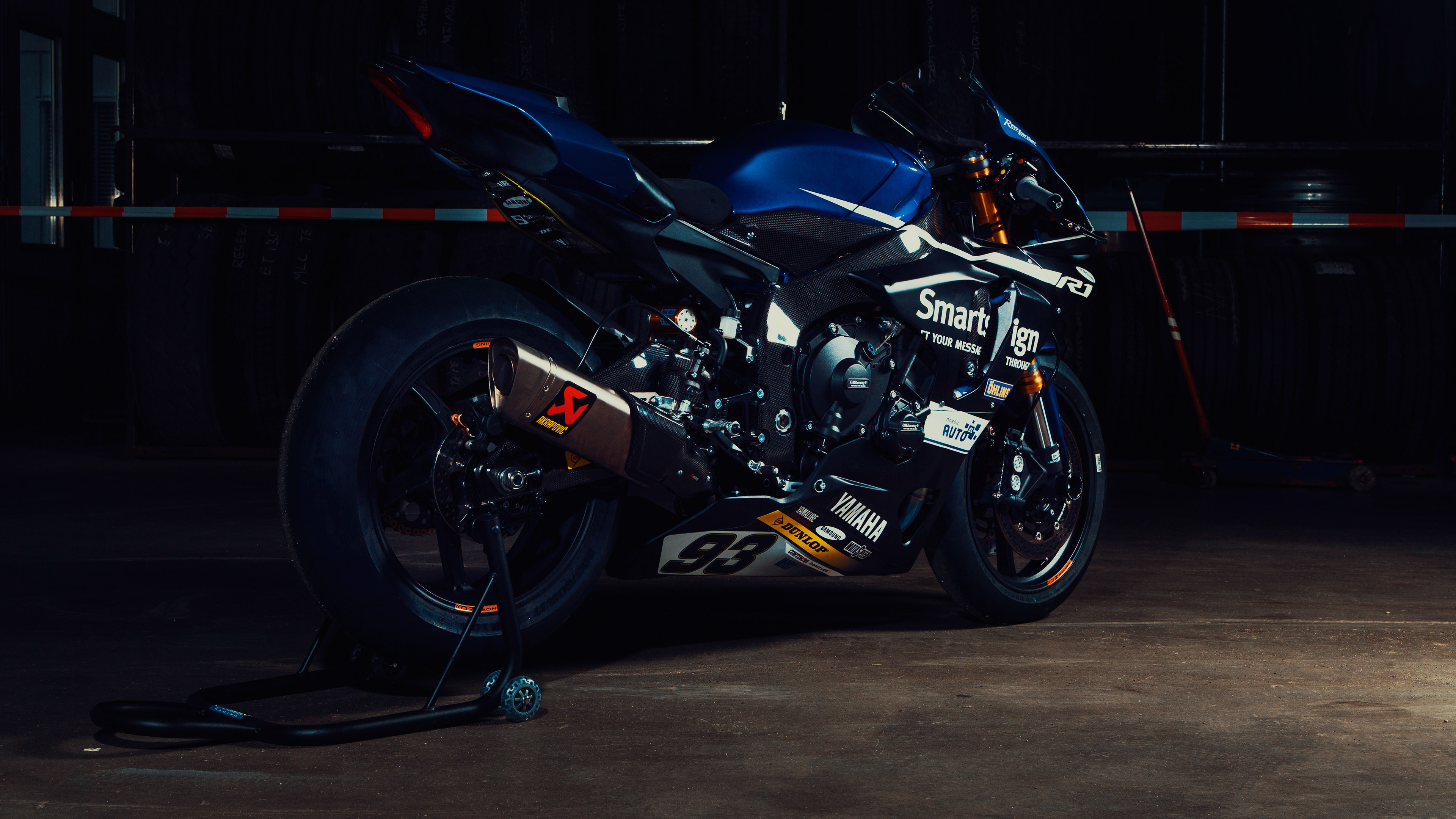 Yamaha YZF-R1, Powerful motorbike, Speed and agility, Thrilling ride, 3840x2160 4K Desktop