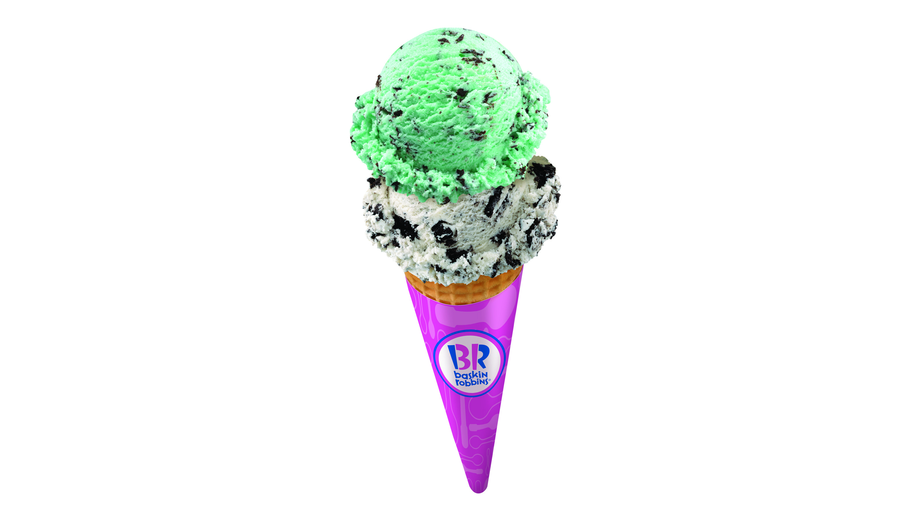 Baskin Robbins: The Waffle Cone, 31 flavors, More than 1,300 flavors since 1945. 3190x1800 HD Wallpaper.