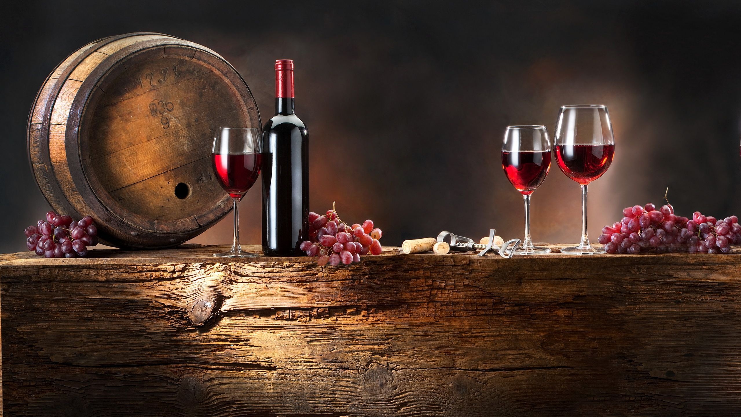 Wine-themed wallpapers, Classy and stylish, Wine love, 2560x1440 HD Desktop