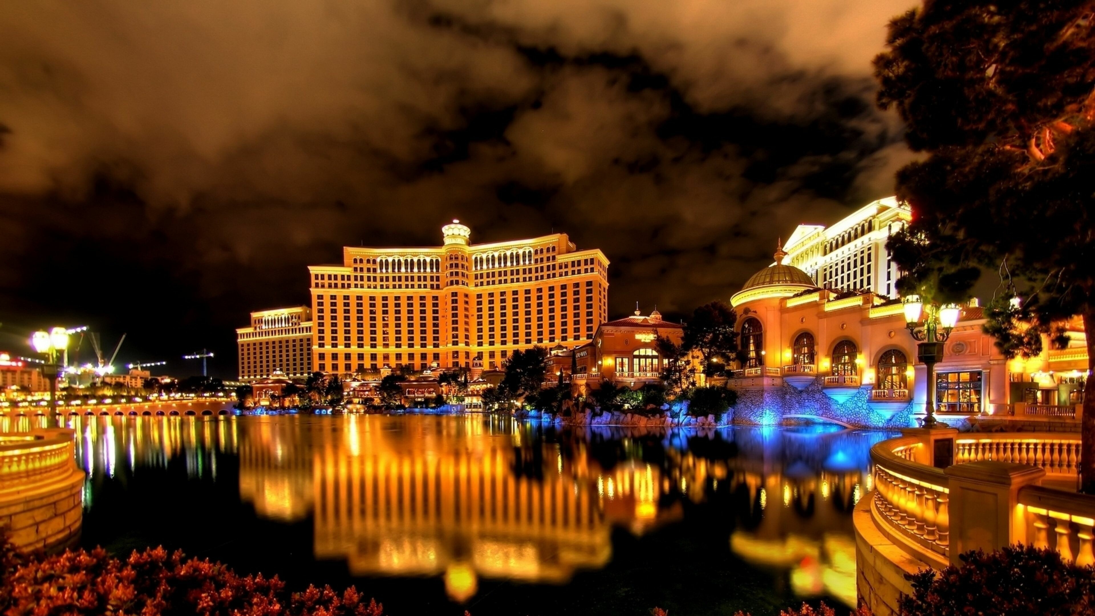 Las Vegas Skyline, High-definition beauty, 4K wallpapers, Mobile-friendly, 3840x2160 4K Desktop
