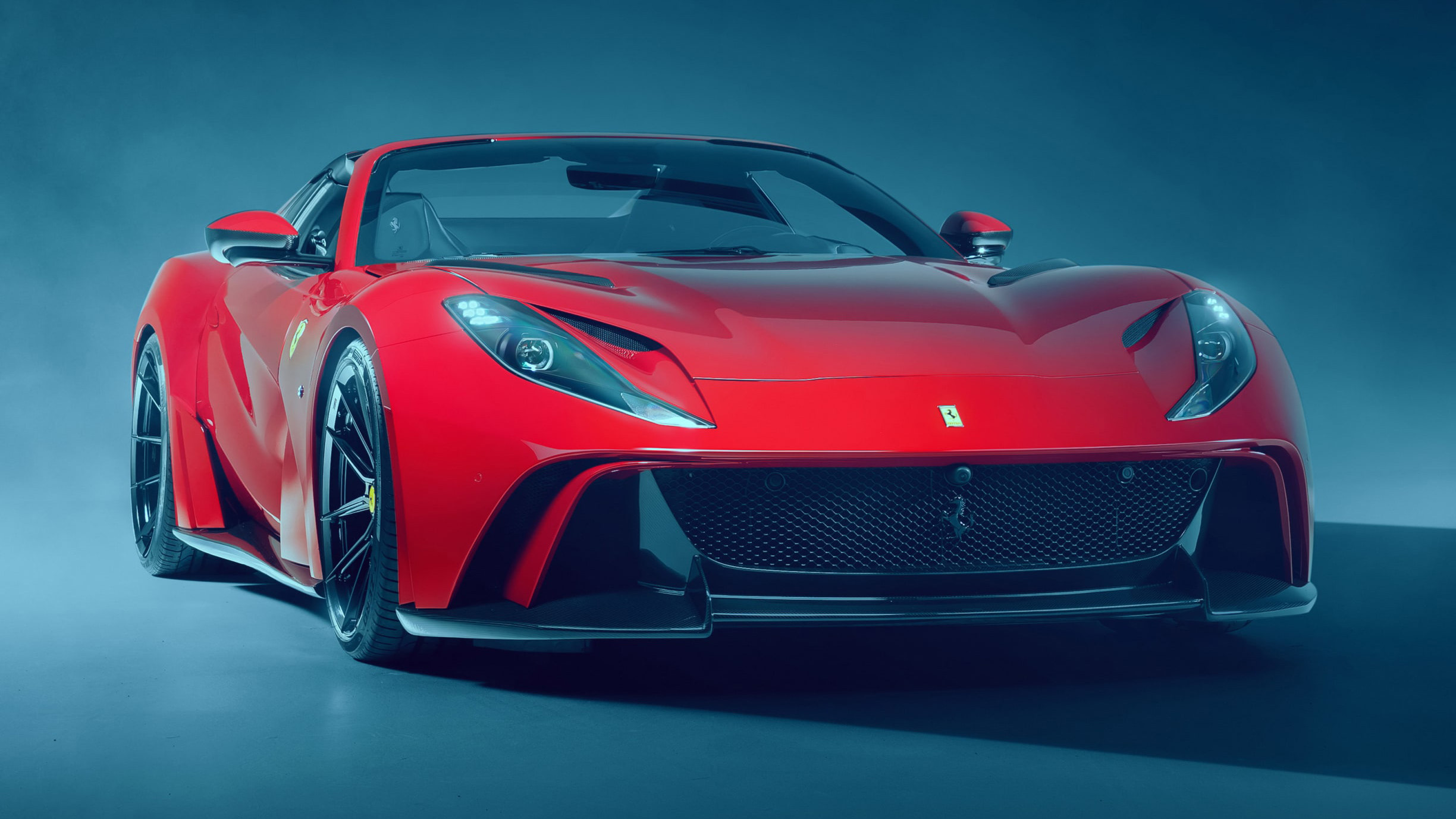 Ferrari 812 GTS, Novitec-tuned supercar, Exclusivity and performance, Top Gear feature, 2450x1380 HD Desktop