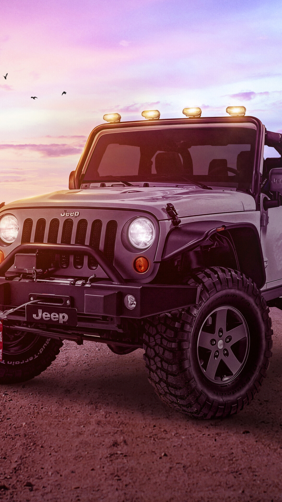 Jeep Wrangler: The third-generation of the model was released in 2006 for the 2007 model year. 1080x1920 Full HD Wallpaper.