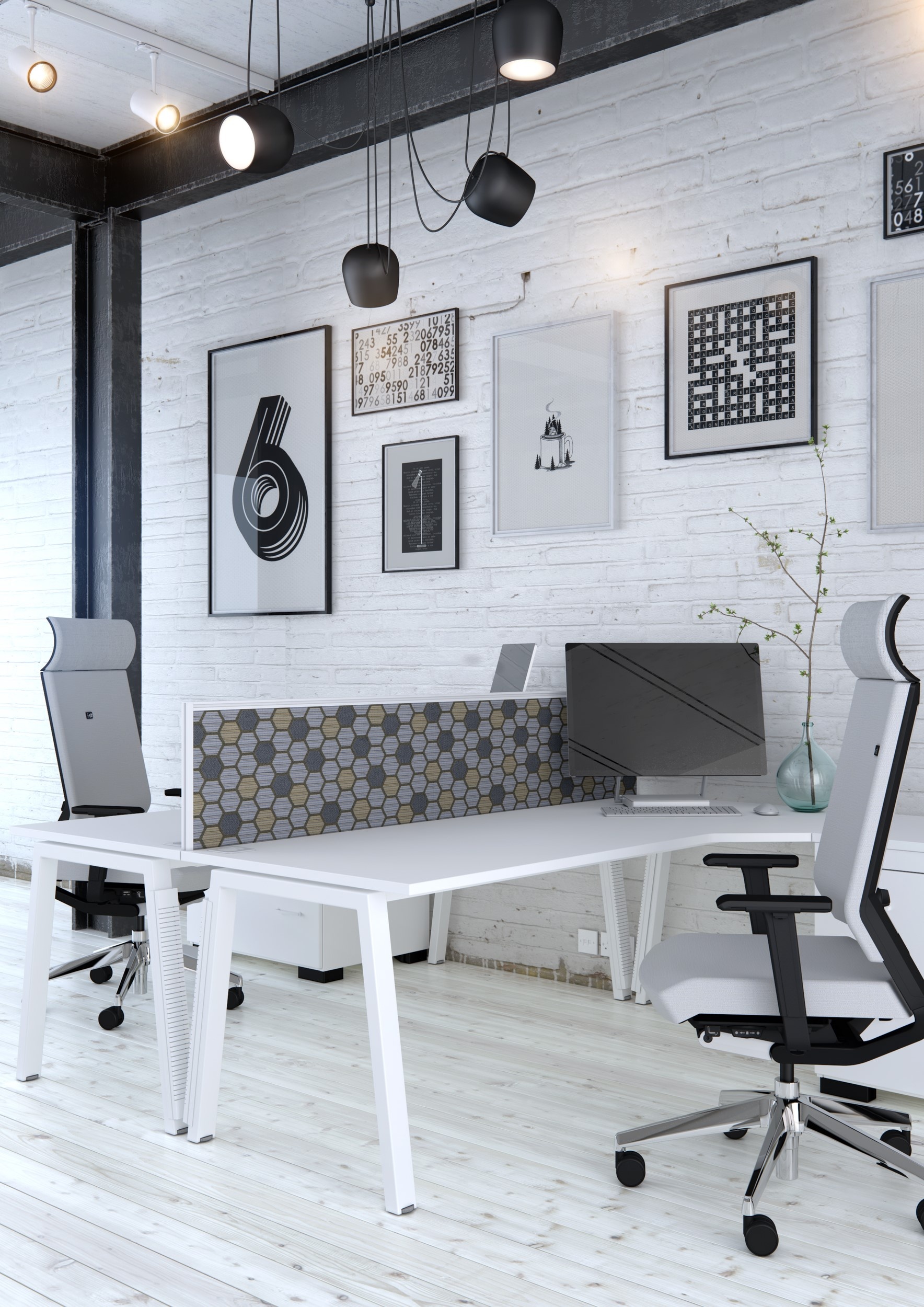 Office furniture, Industrial Style Wallpaper, 1770x2500 HD Handy