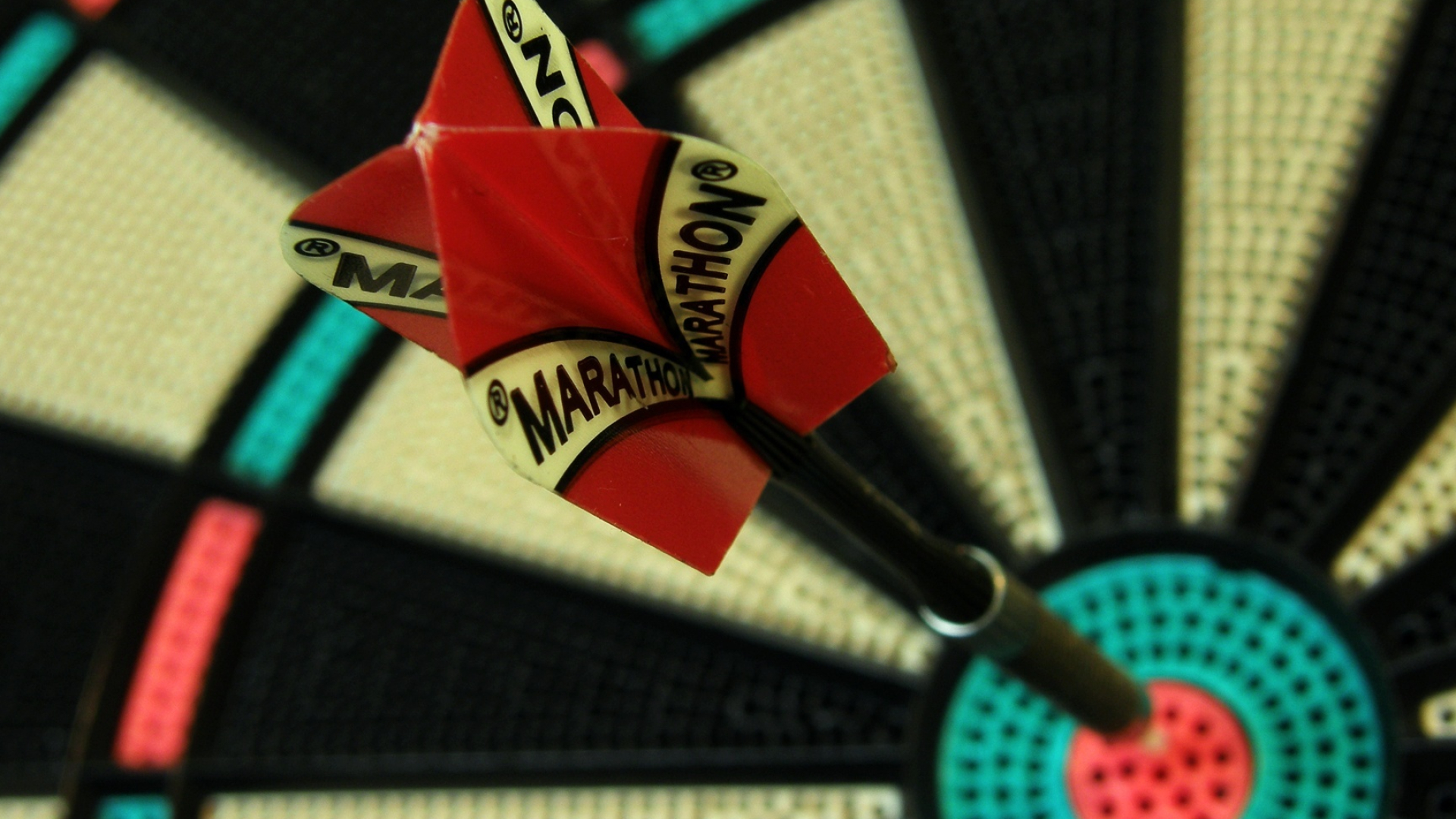 Darts: An advanced electronic dart board, Tournament-quality, Darts flights, Marathon. 1920x1080 Full HD Background.