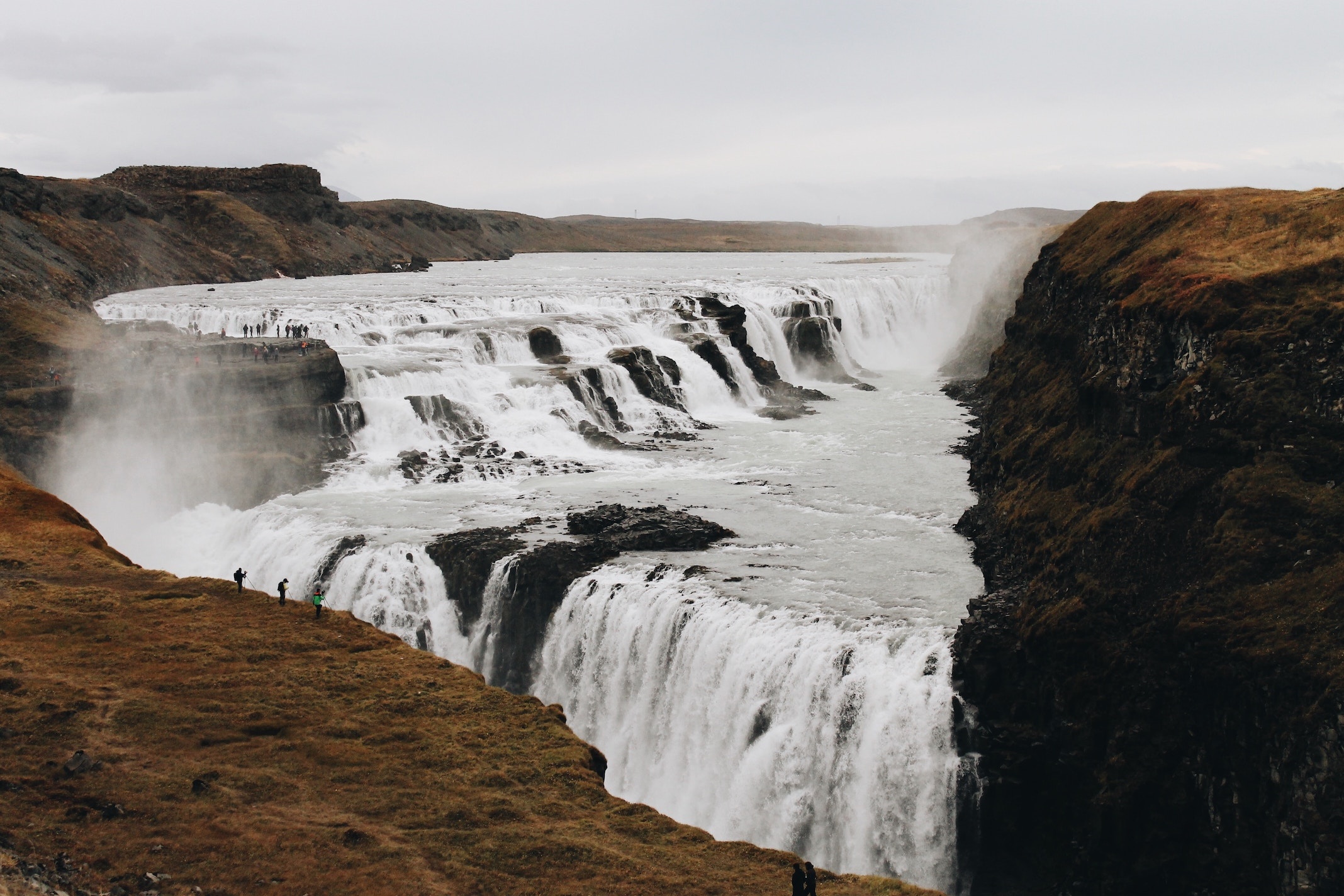 Gullfoss Waterfall, Travel tips, Highlights, Iceland adventure, 2140x1430 HD Desktop