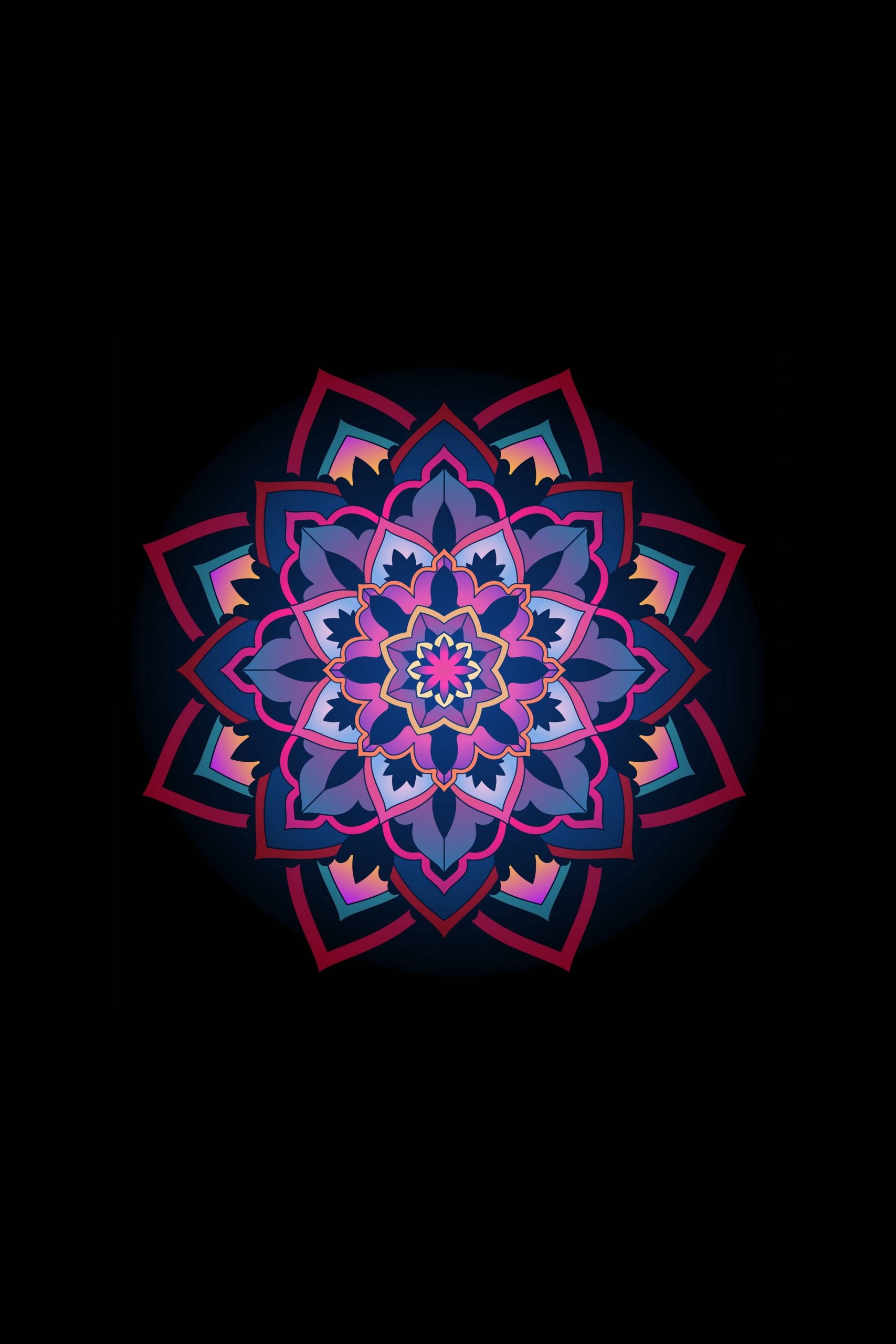 Mandala ornament patterns, Lace-inspired motifs, Intricate wallpaper, Ornate art, 1710x2560 HD Phone