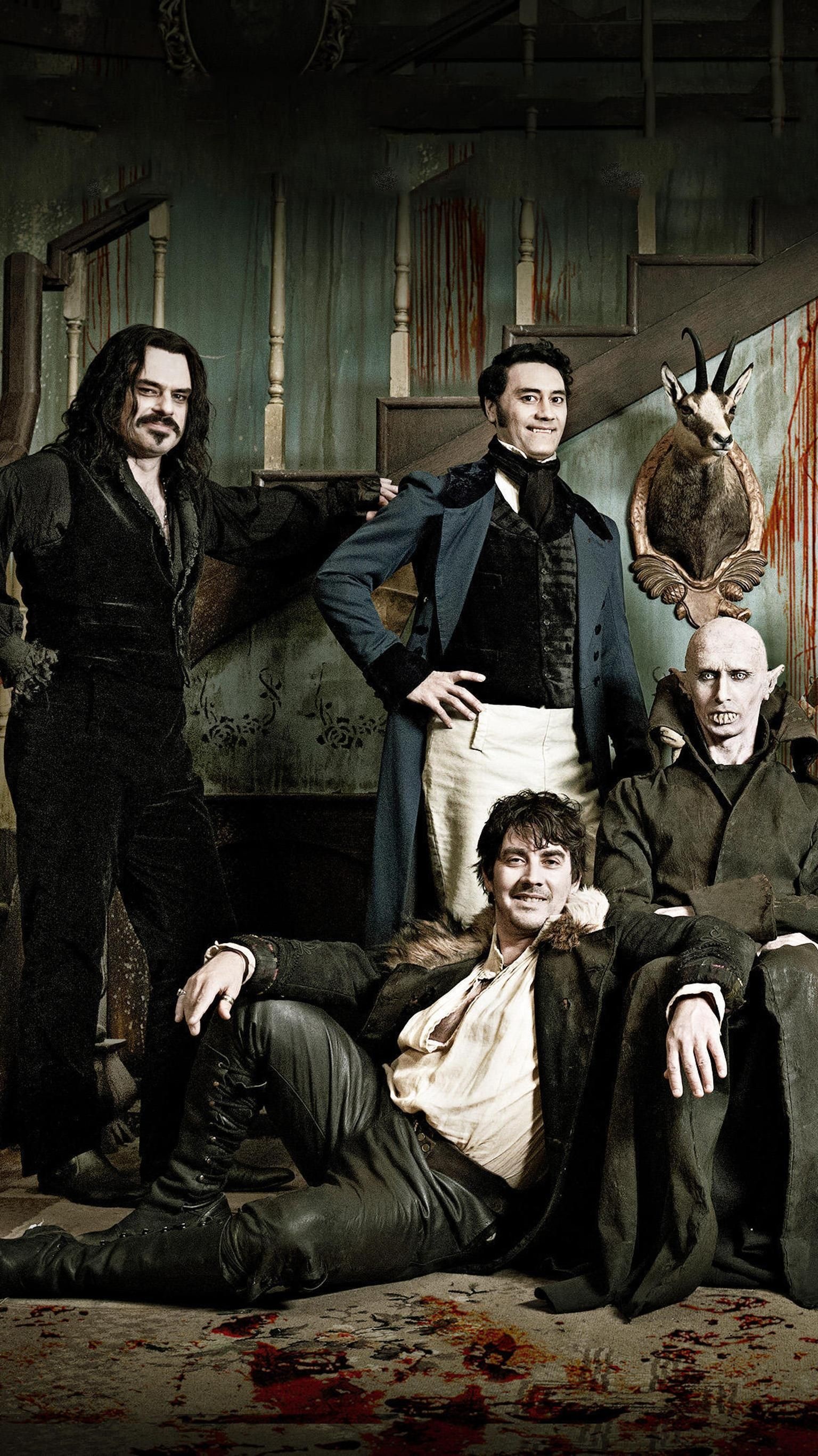 What We Do in the Shadows, 2014, Phone Wallpaper, Vampire Movies, 1540x2740 HD Phone