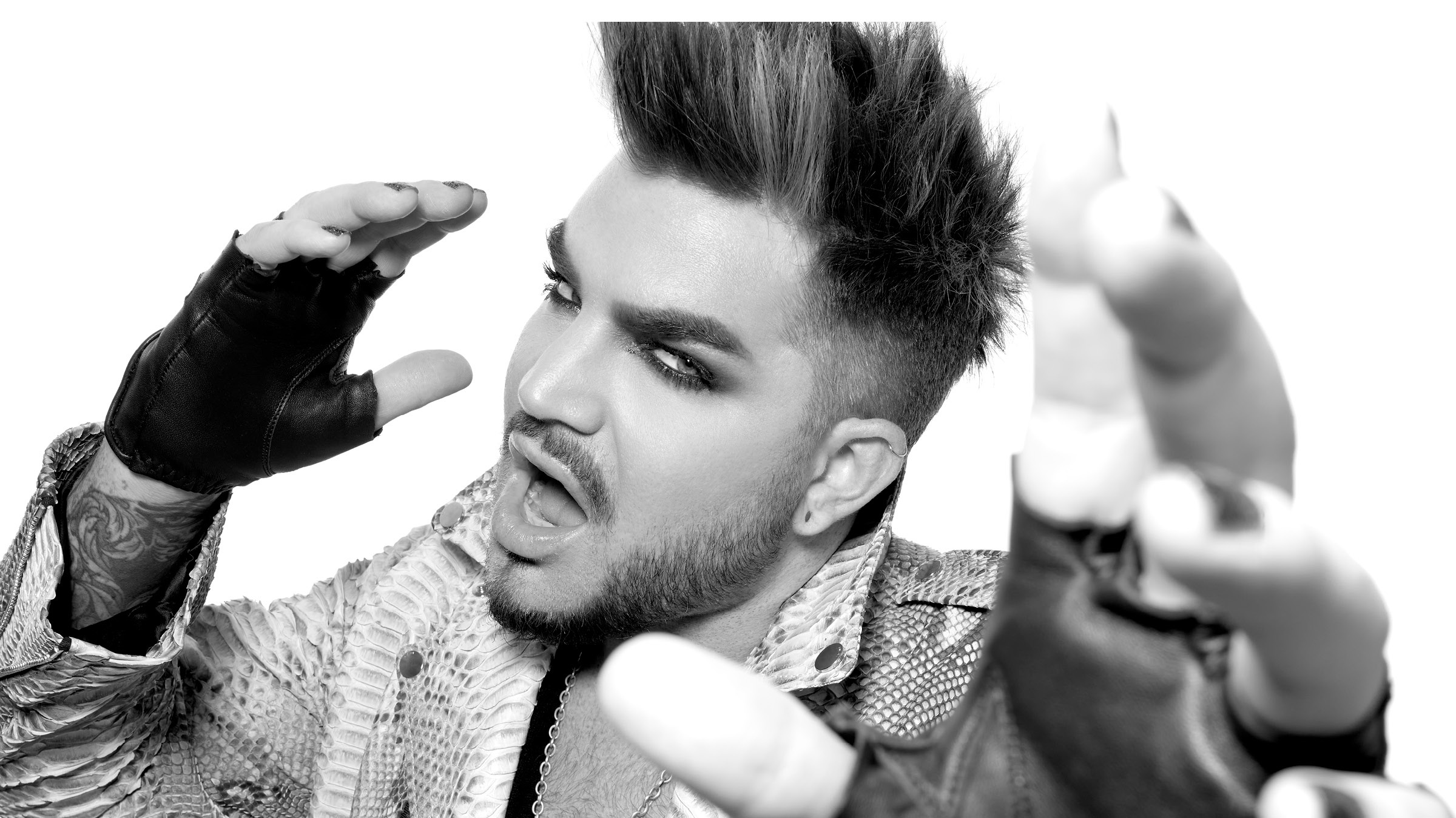 Adam Lambert: Trespassing debuted at number one on the Billboard 200. 2400x1350 HD Background.