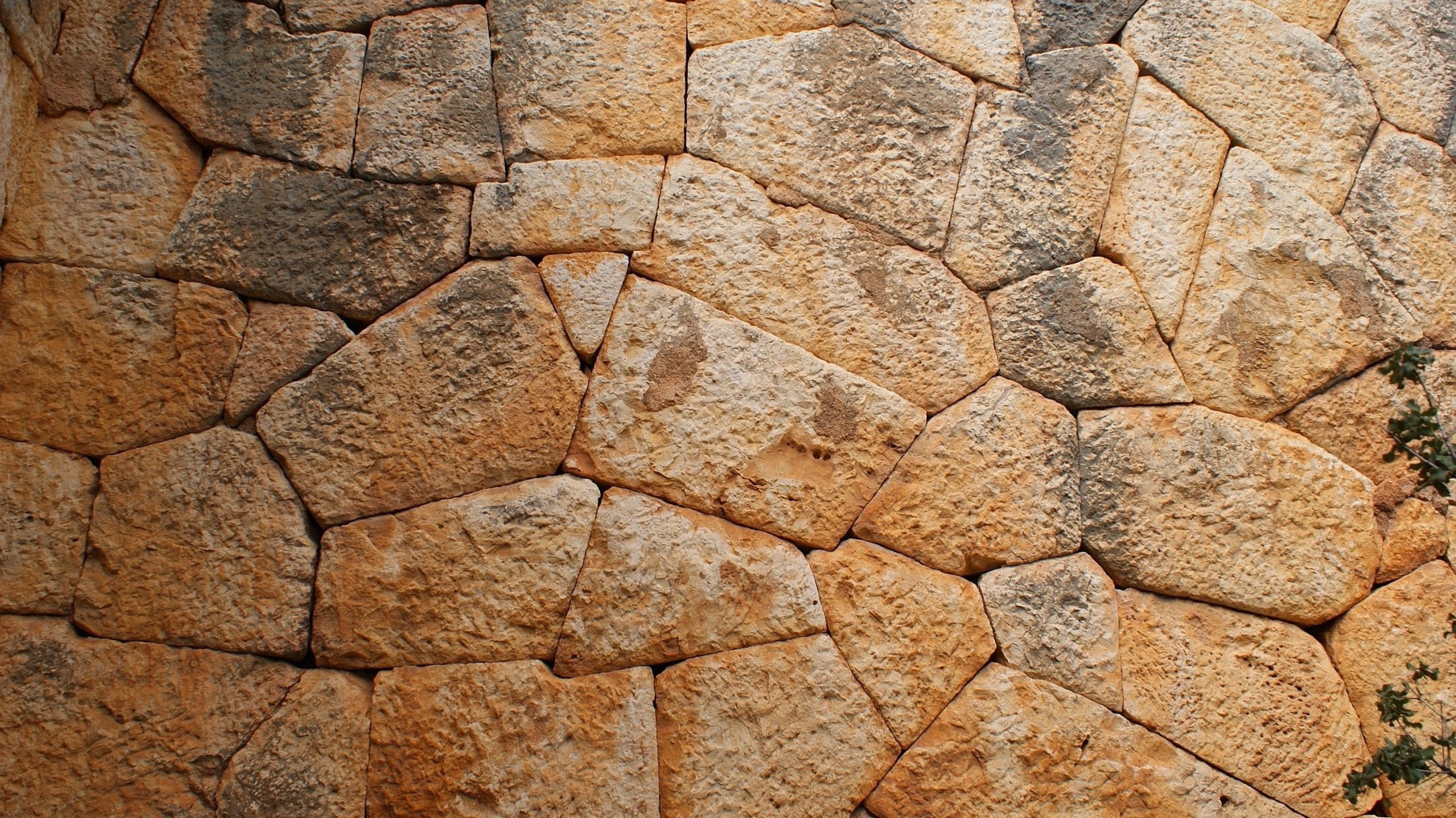 Stone Wall, Surface texture, HD desktop wallpapers, 3840x2160 4K Desktop