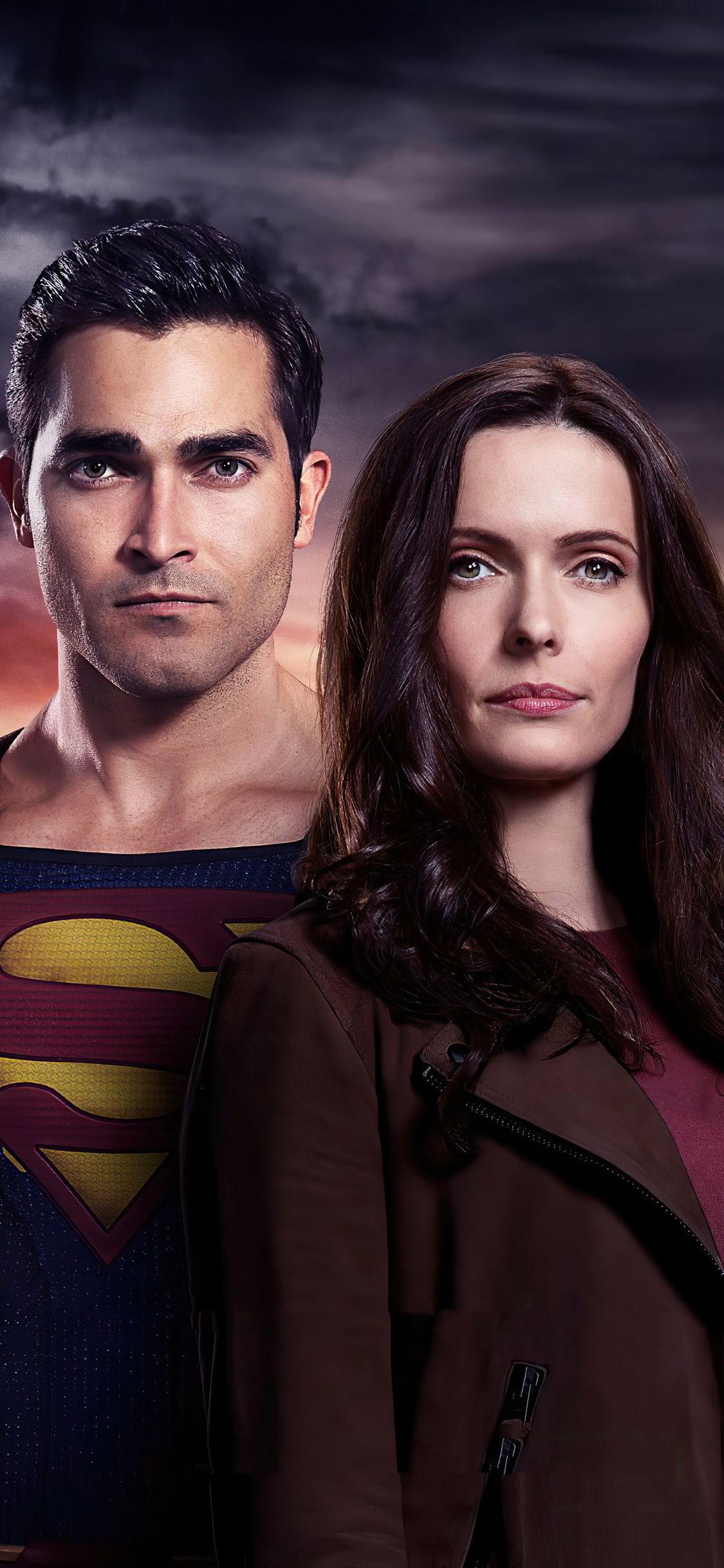Superman and Lois, 4K wallpapers, iPhone XS, Superman and Lois Lane, 1130x2440 HD Phone