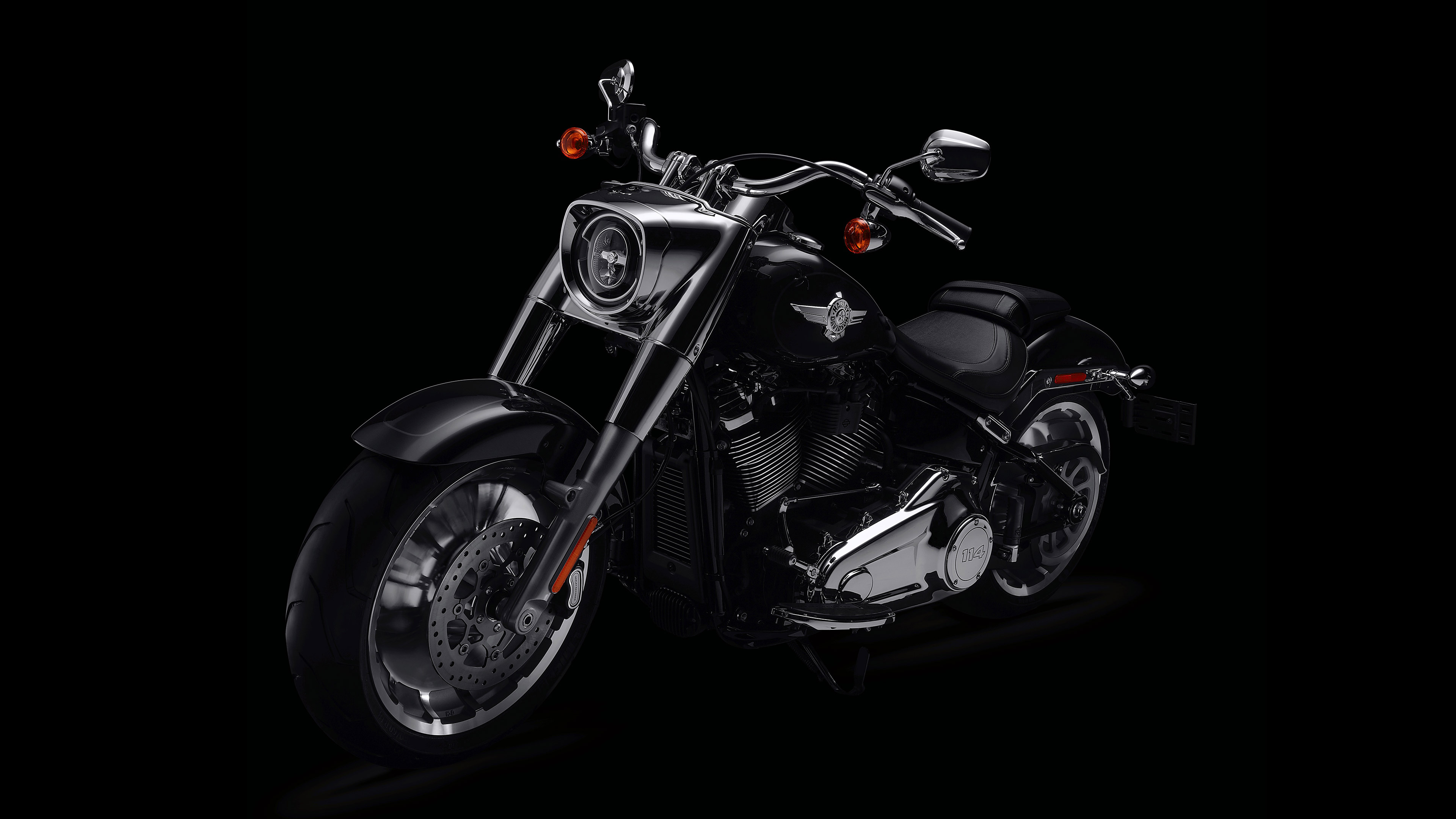 Harley-Davidson Fat Boy, Discounted price, Online sales, Great savings, 3840x2160 4K Desktop