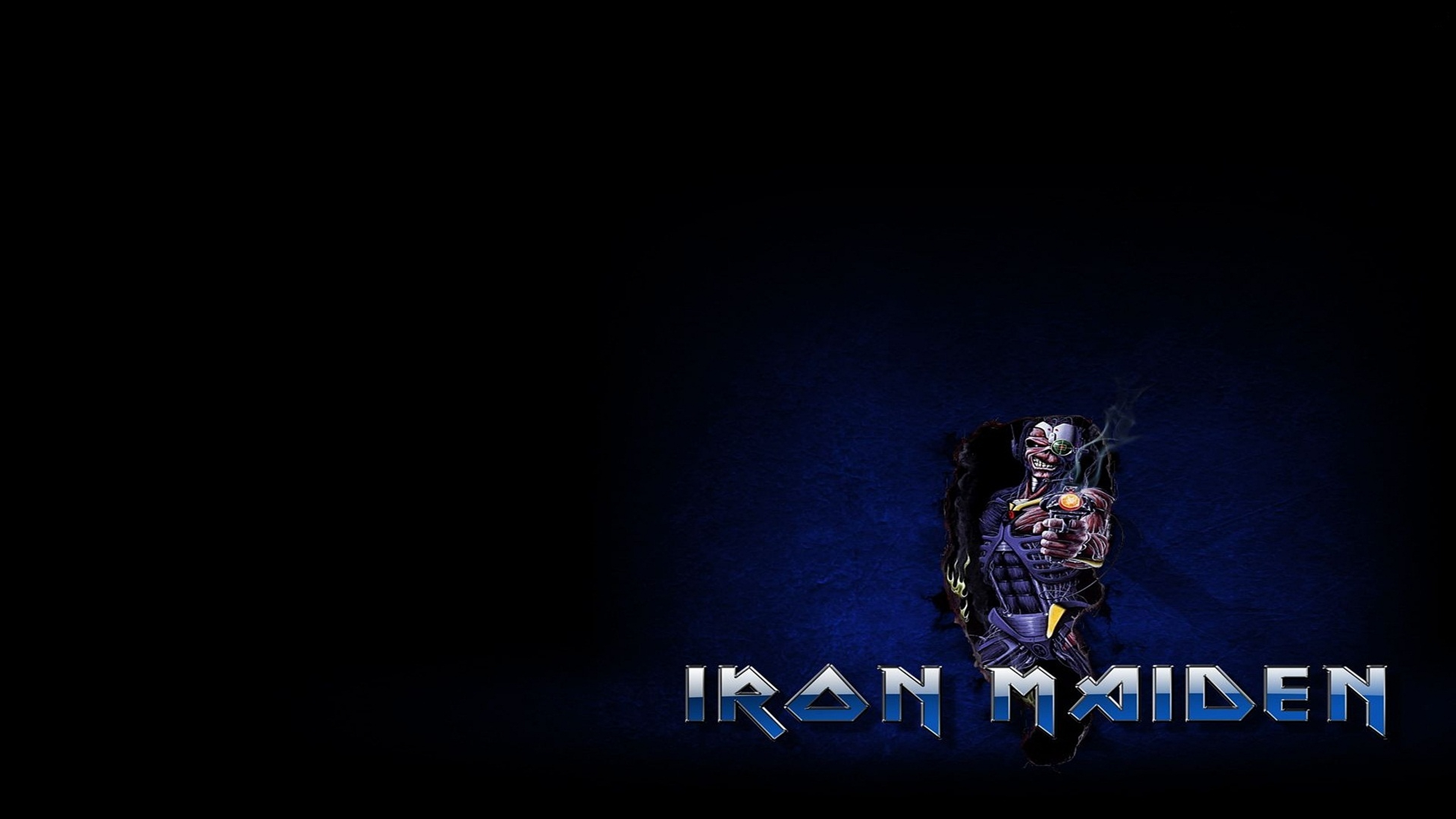 Iron Maiden Band Music, 4K Ultra HD wallpaper, Immersive visuals, Concert atmosphere, 3840x2160 4K Desktop