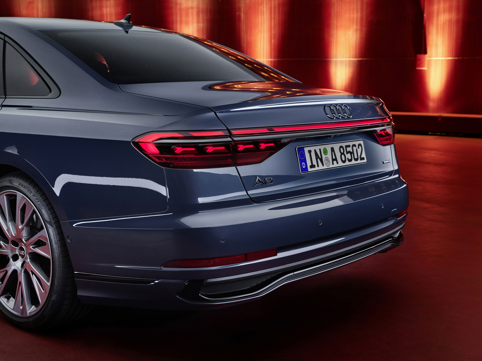 Audi A8: A large luxury saloon, sitting above the smaller A6, A4 and A3 saloon models. 1920x1440 HD Wallpaper.