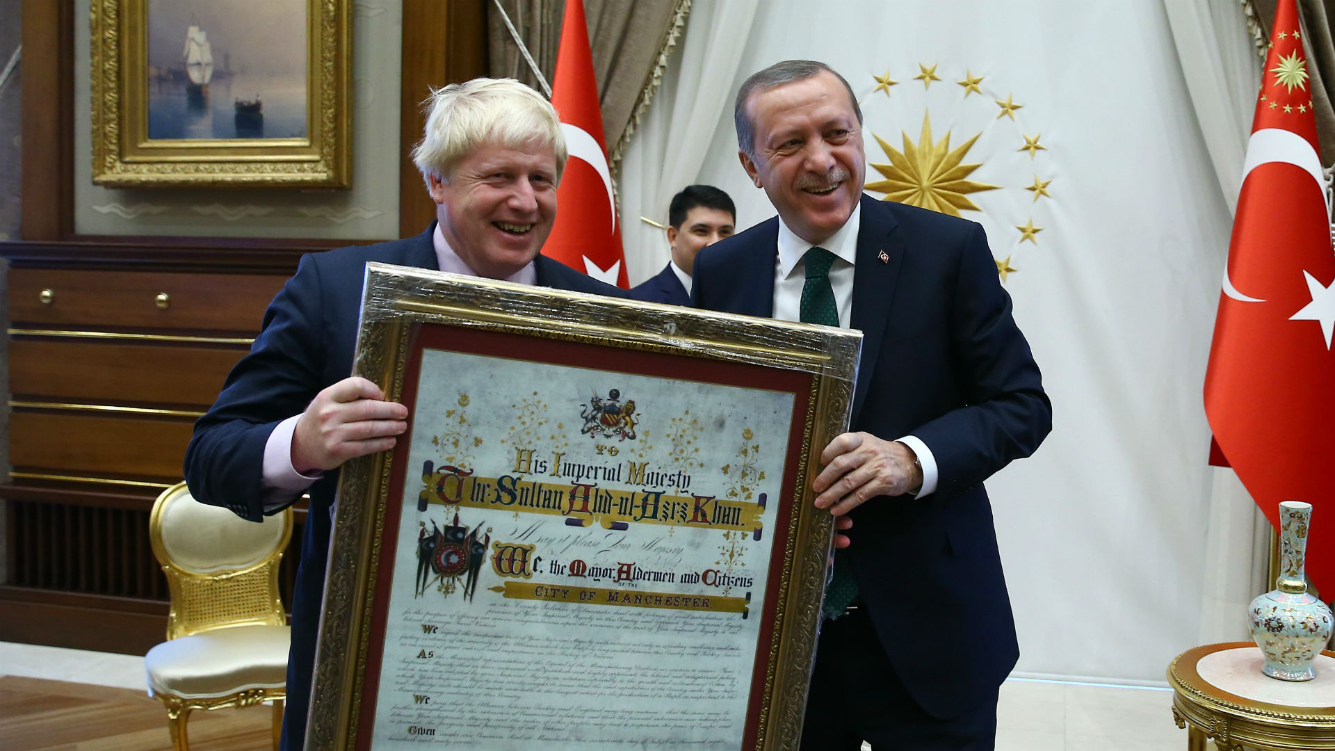 Boris Johnson, Downplaying Erdogan insult, Turkey visit, Diplomatic approach, 1920x1080 Full HD Desktop