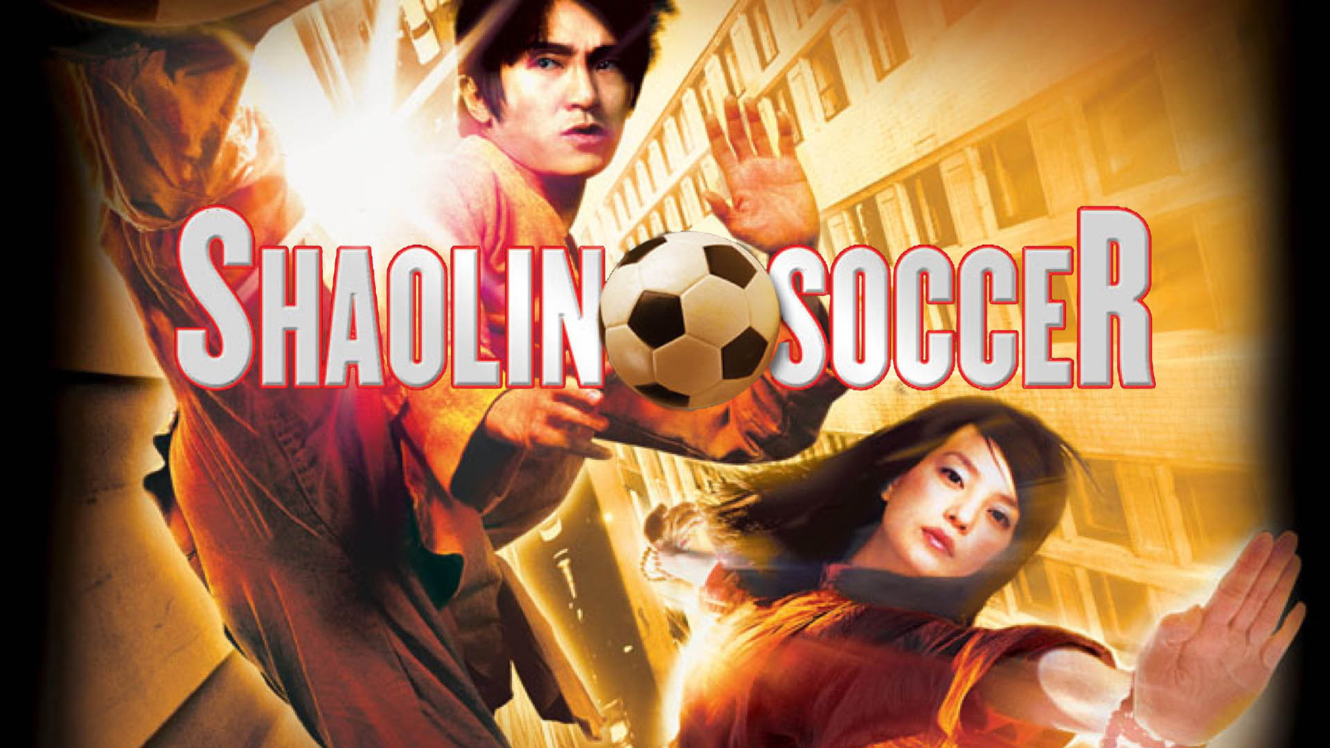 Shaolin Soccer: Sing, a skilled kung fu devotee whose amazing "leg of steel" catches the eye of a football coach. 1920x1080 Full HD Wallpaper.