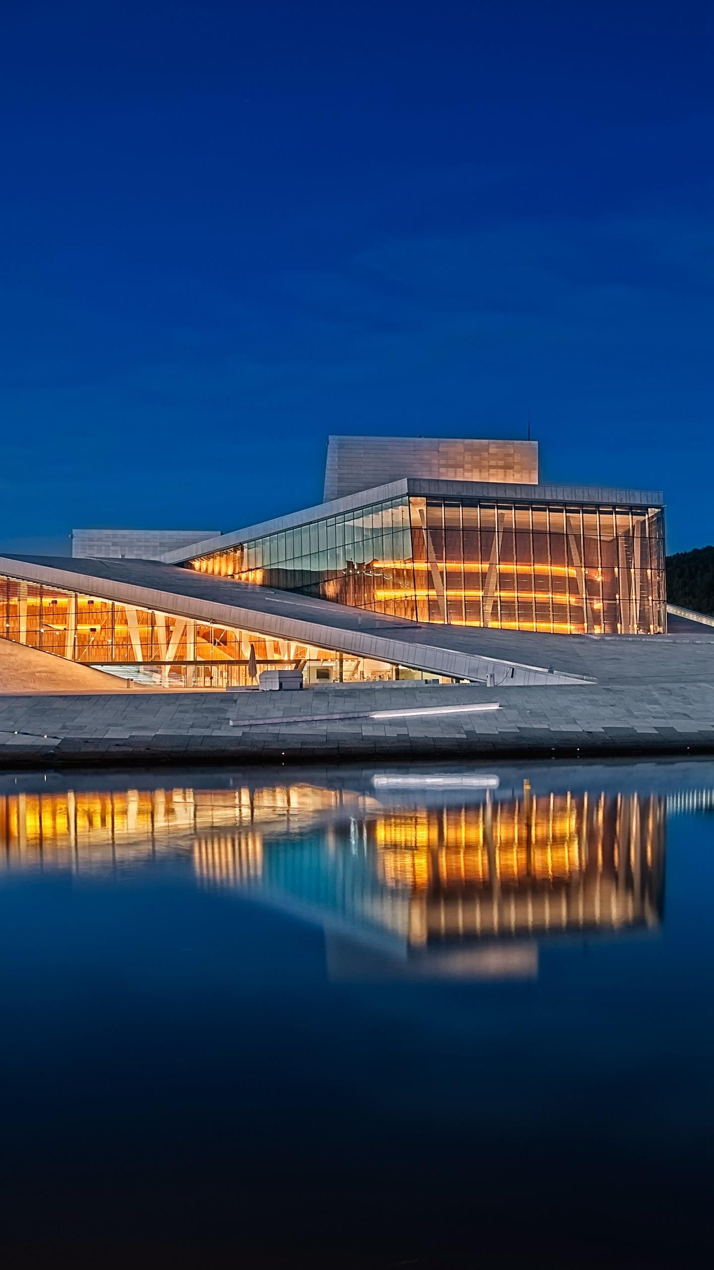 Oslo Opera House, Life's journey, Scandinavian architecture, Opera house beauty, 1440x2560 HD Phone