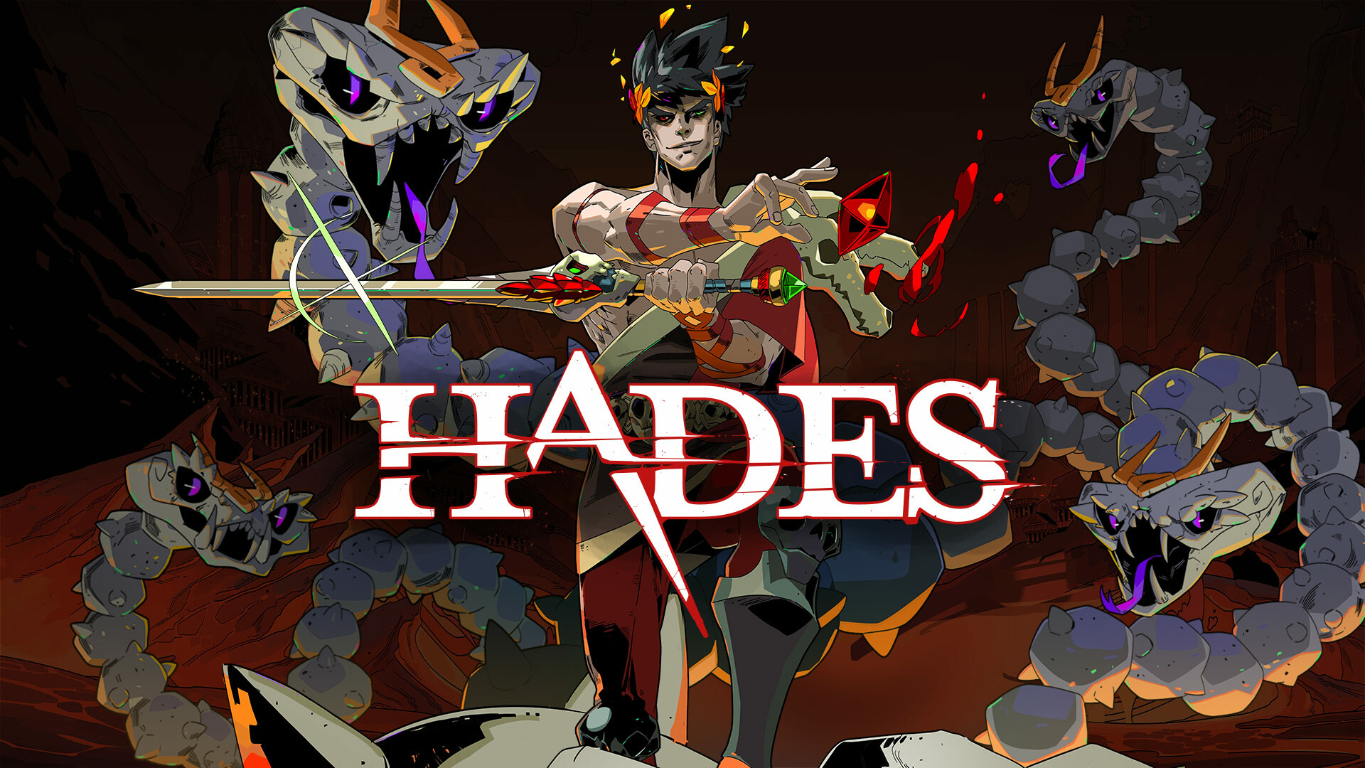 Hades: Characters in the game are all taken from Greek mythology, although some with tweaks to fit the story. 1920x1080 Full HD Wallpaper.