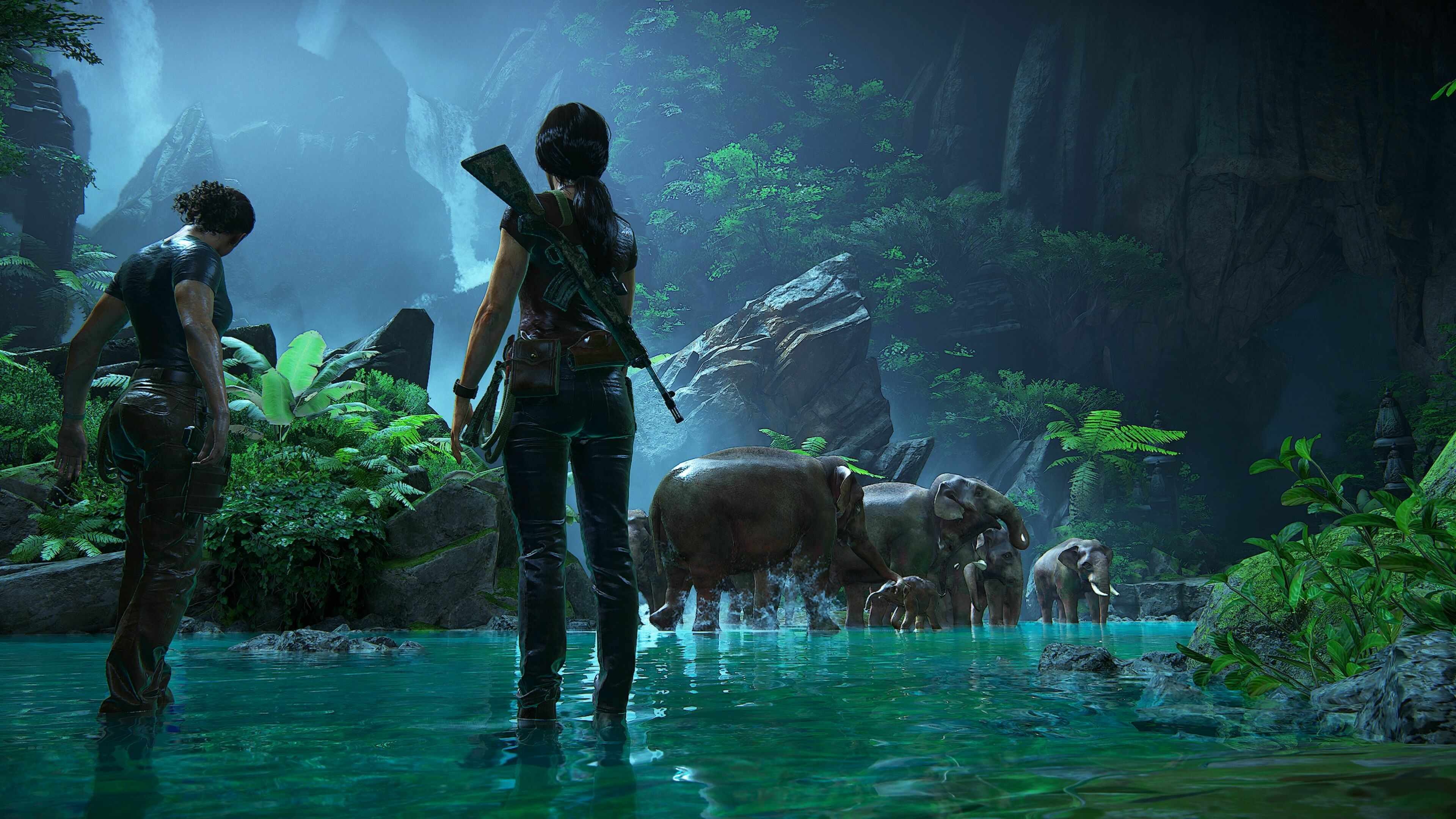 Uncharted: The Lost Legacy, A standalone expansion to Part 4: A Thief's End. 3840x2160 4K Wallpaper.