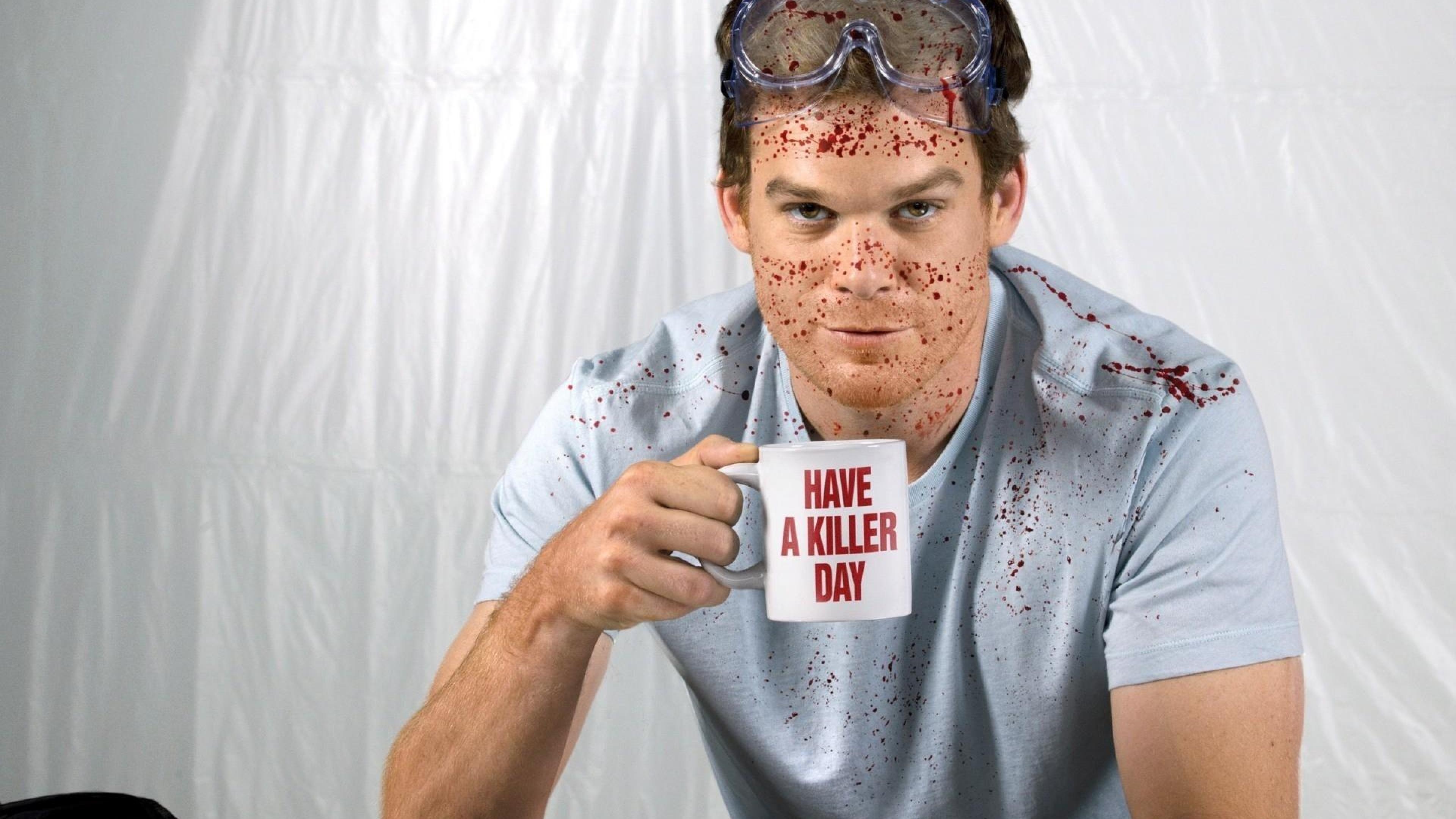 Michael C. Hall: Portrayed David Fisher in the HBO drama series Six Feet Under. 3840x2160 4K Background.