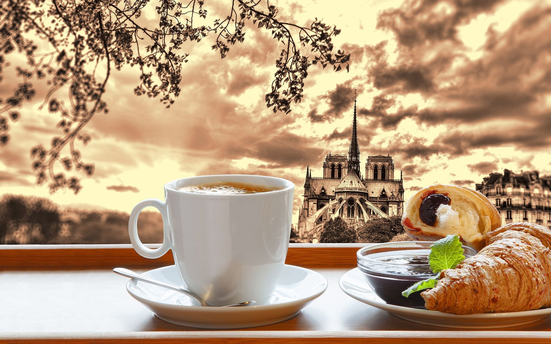 Parisian culinary delights, French food culture, Iconic Parisian dishes, Exquisite cuisine, 1920x1200 HD Desktop
