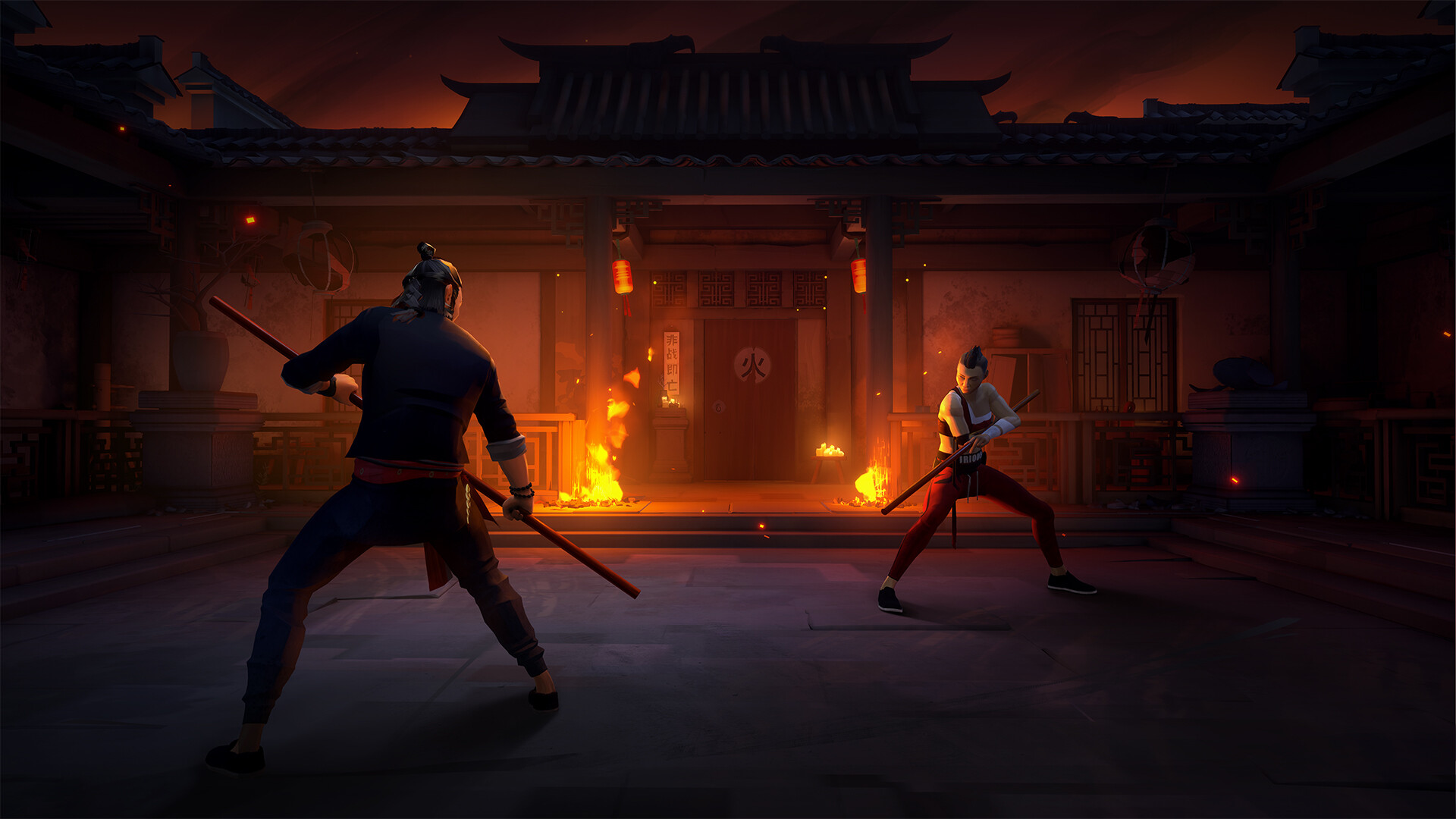 Sifu: The combat style featured in the game is based on the Bak Mei style. 1920x1080 Full HD Background.