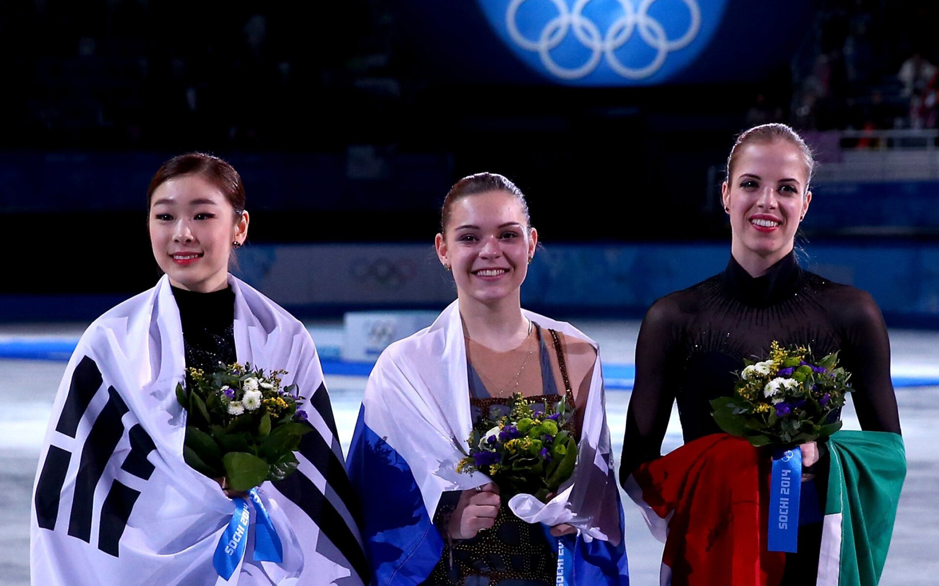 Adelina Sotnikova: Sochi 2014 skater, Olympic gold, Winter Olympics, 1920x1200 HD Desktop