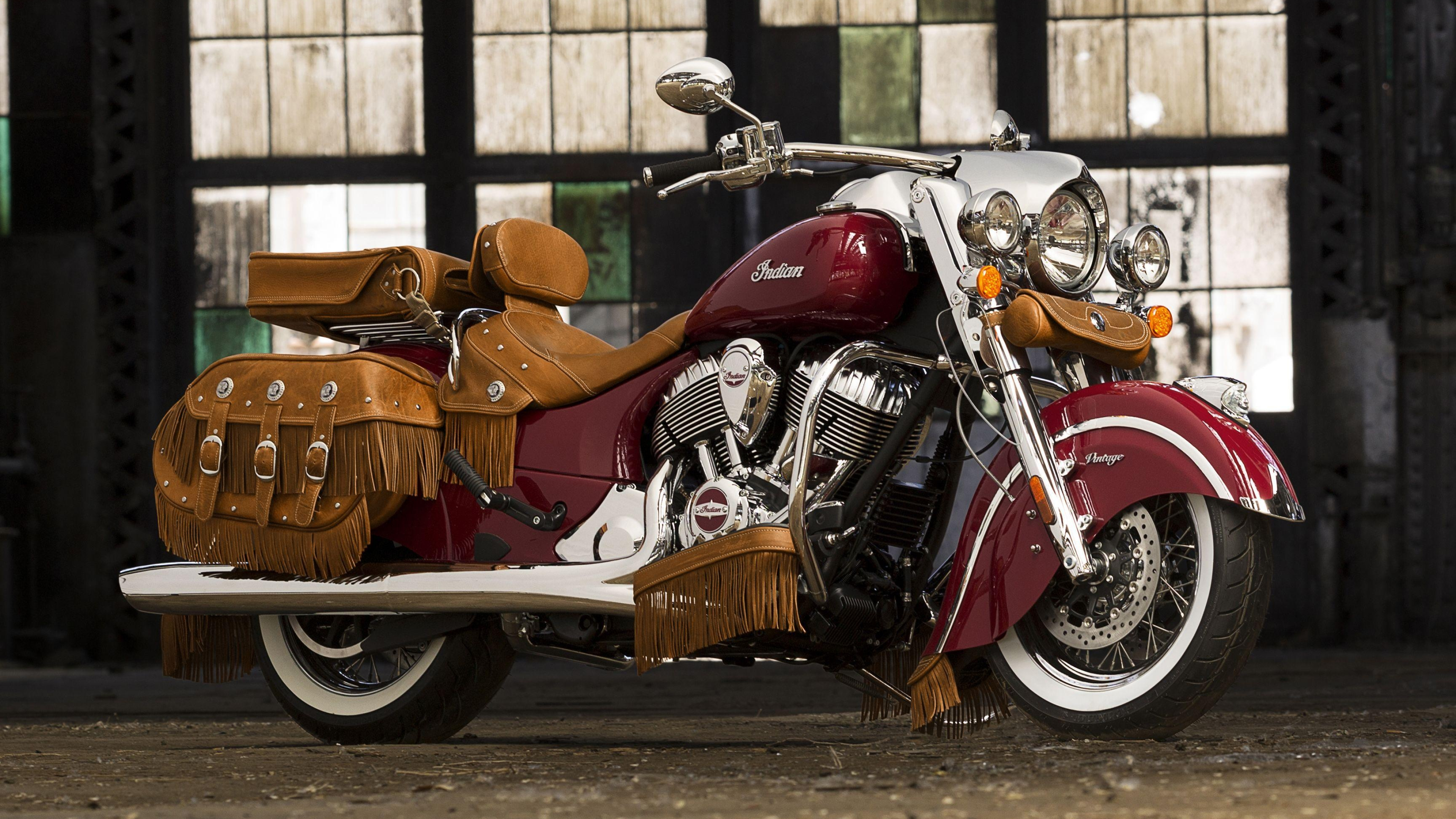 Indian Motorcycle, Auto excellence, Indian Chief, Motorcycle wallpapers, 3840x2160 4K Desktop