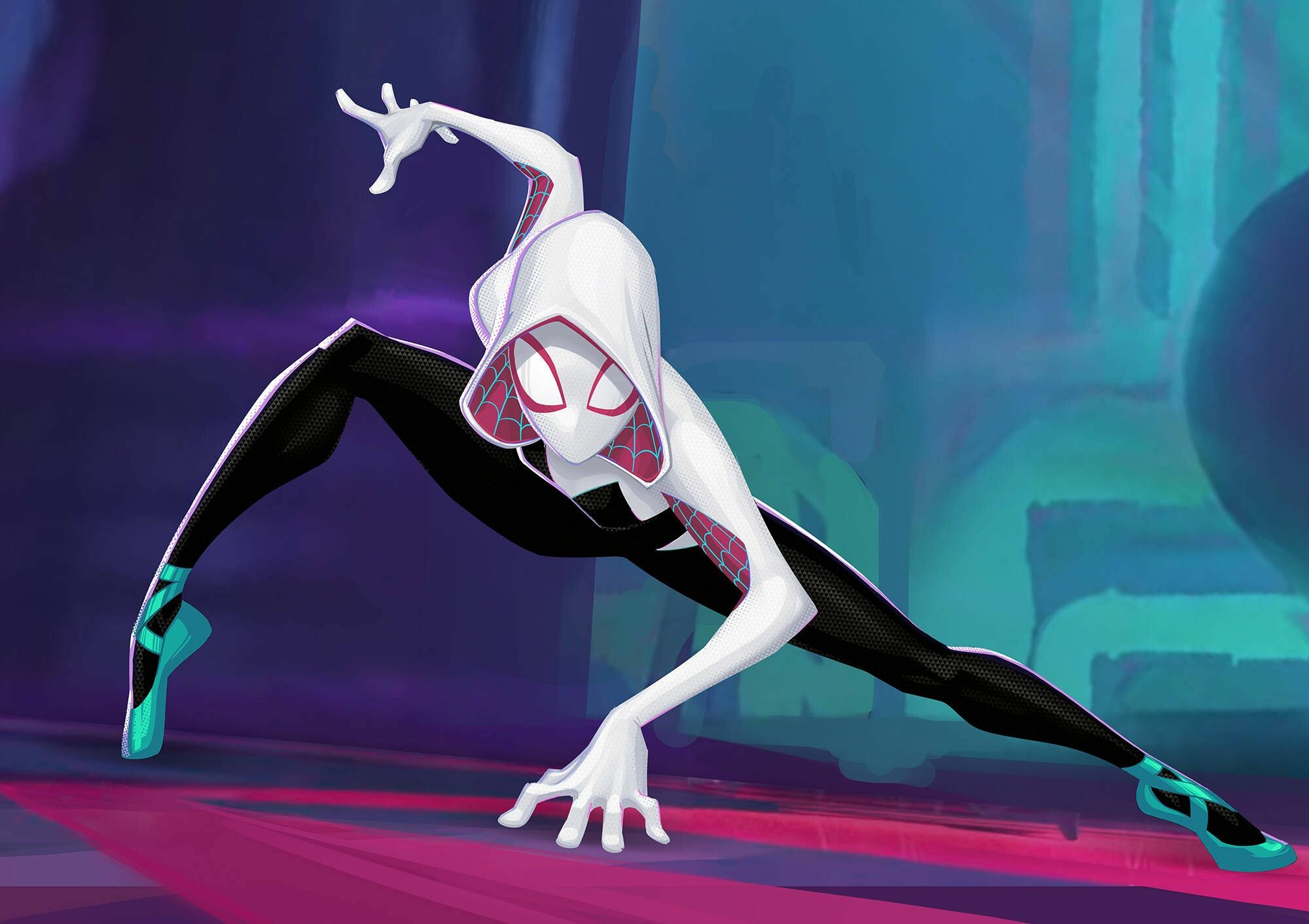 Gwen Stacy: Into The Spider Verse, Hailee Steinfeld as Spider-Woman. 2000x1420 HD Wallpaper.