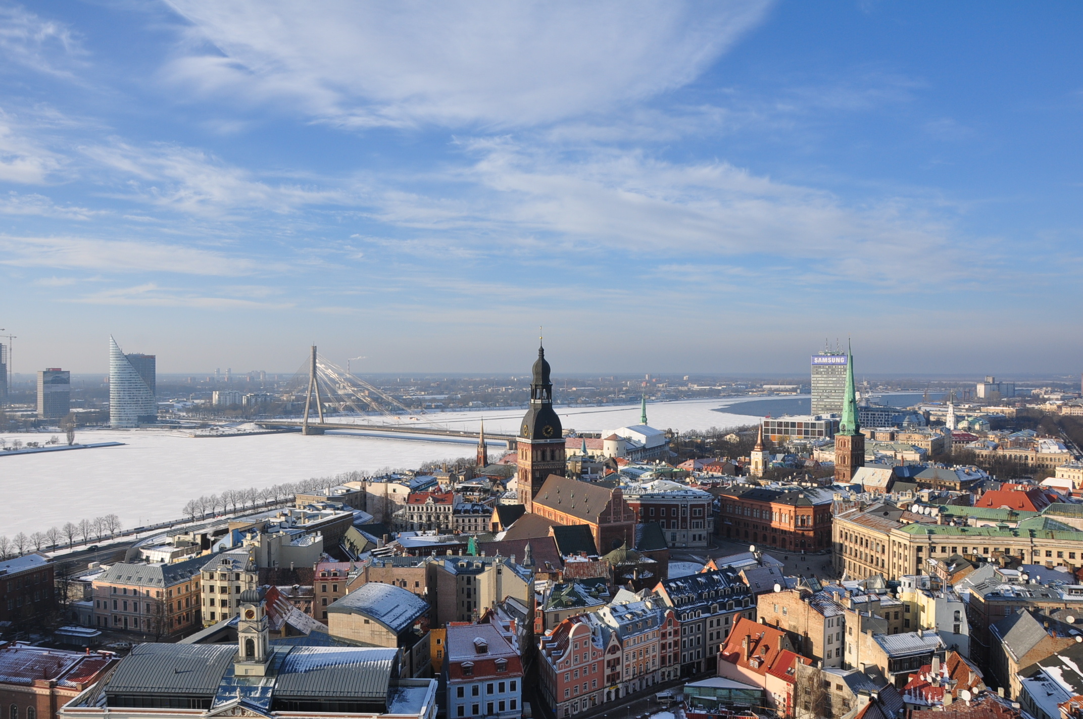 Riga (Latvia), HD wallpapers, Fascinating architecture, Urban scenes, 2150x1430 HD Desktop