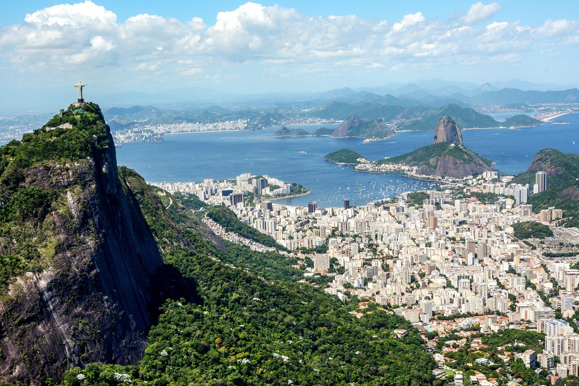 Corcovado Mountain, Scenic viewpoint, Corcovado und Cristo Redentor, Rio de Janeiro, 1920x1280 HD Desktop