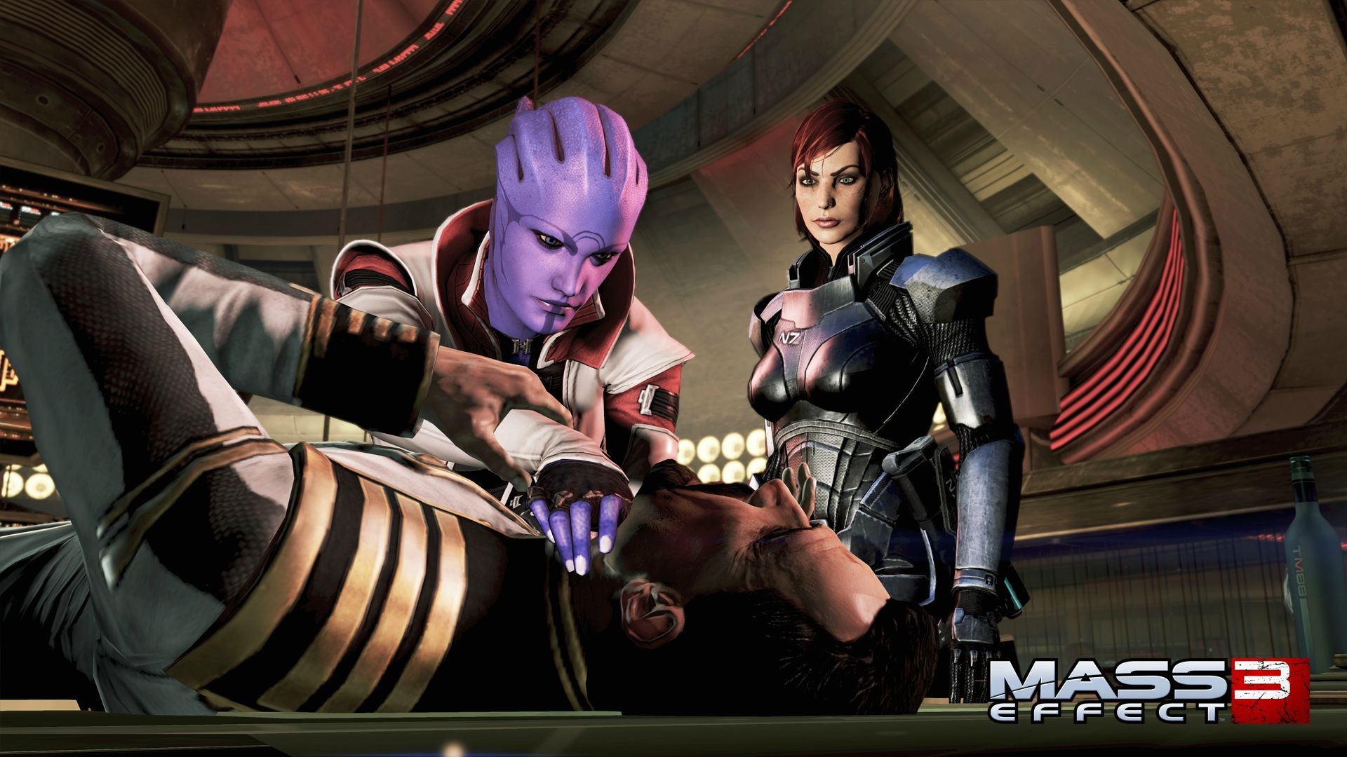 Mass Effect 3: Omega gaming, New weapons characters, Enemies, DLC expansion, 1920x1080 Full HD Desktop
