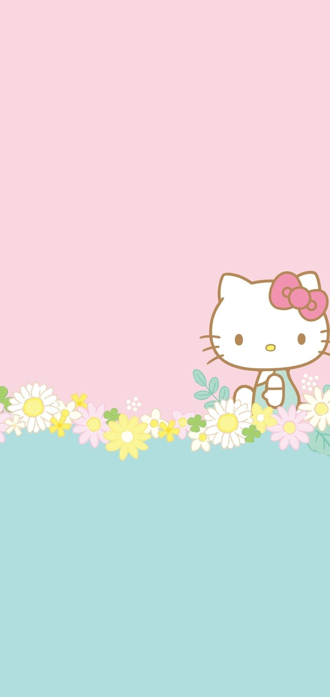 Hello Kitty Spring, Hello Kitty pin, Hello Kitty collection, Hello Kitty art, 1080x2280 HD Phone