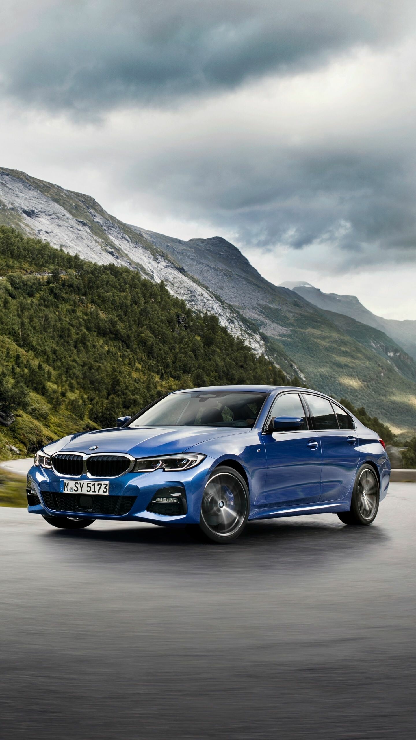 BMW 2 Series: The part of the “German Big 3” luxury automakers, Sedan. 1440x2560 HD Background.
