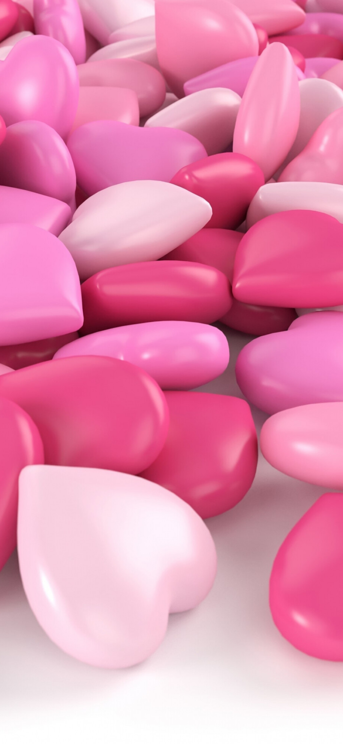 Sweets: Sweethearts, Valentine's Day confectionery. 1130x2440 HD Wallpaper.