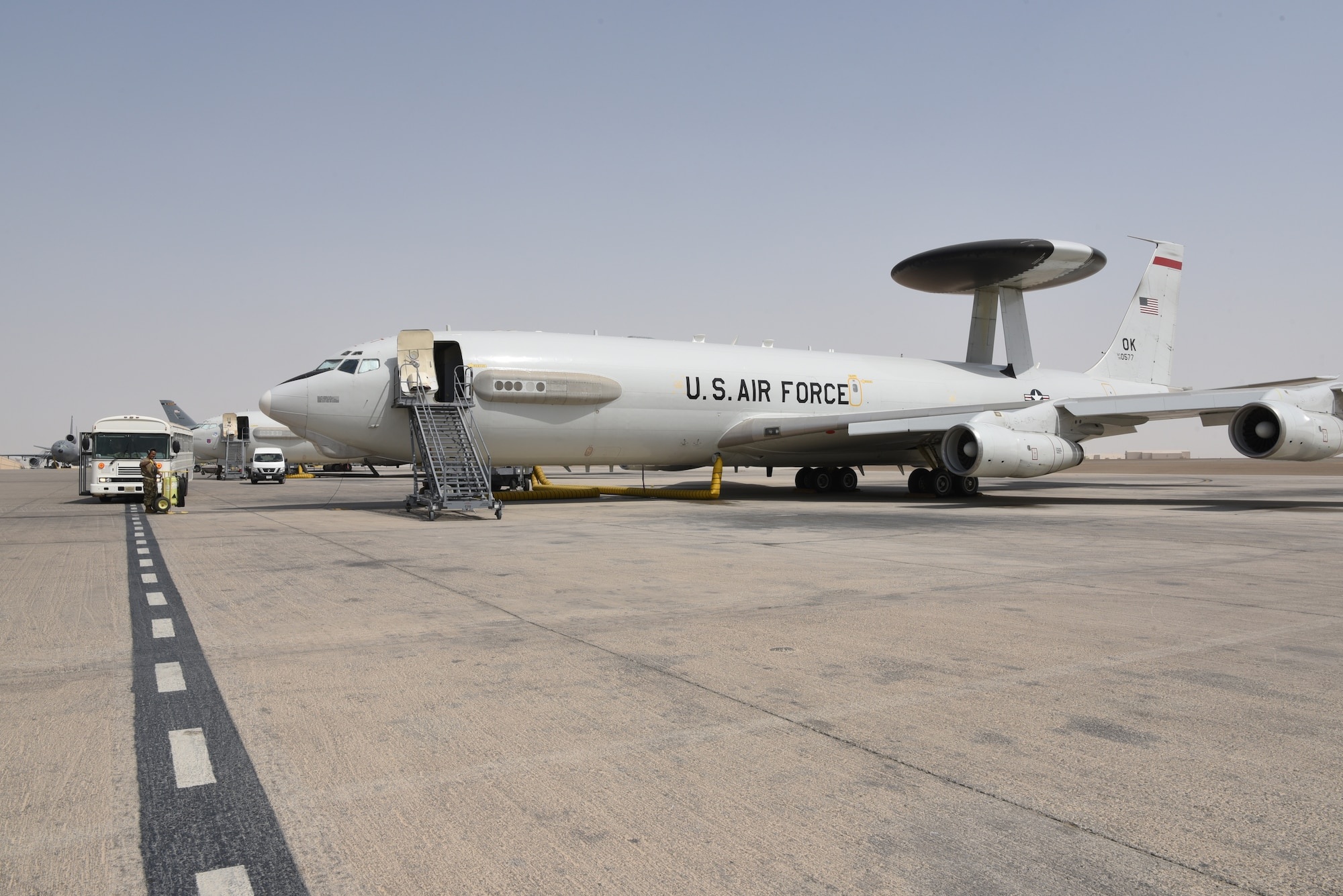 Boeing E-3, AWACS surveillance, Combatant commanders support, Air Combat Command, 2000x1340 HD Desktop