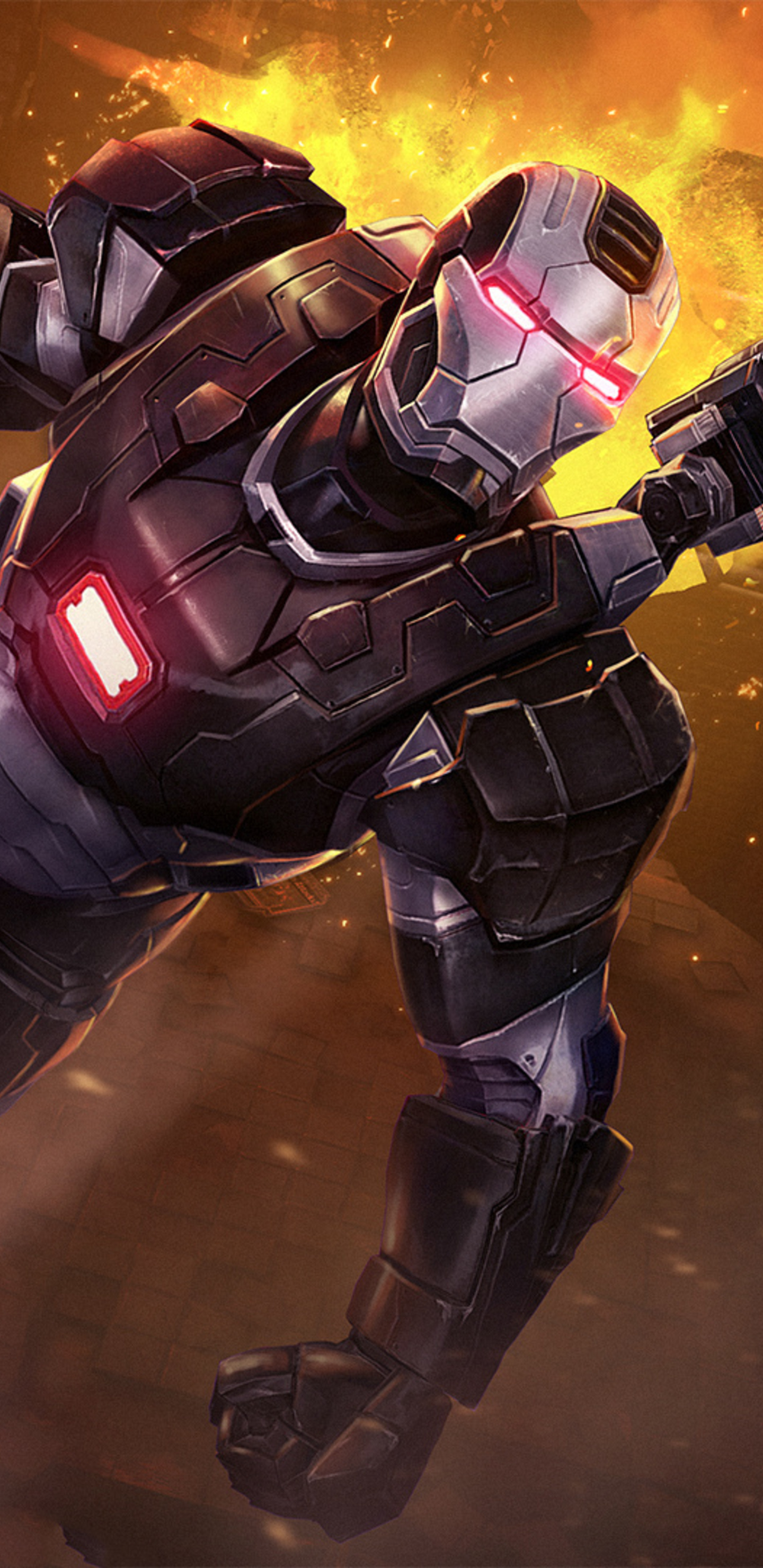 War Machine, Marvel movies, Contest of Champions, Galaxy Note, 1440x2960 HD Phone
